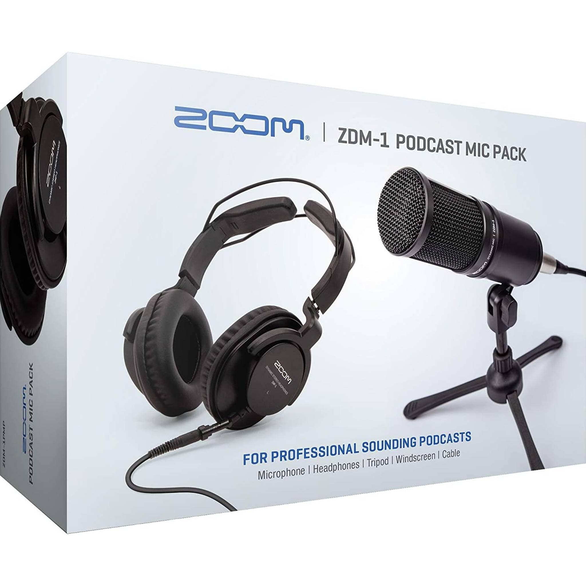 Zoom ZDM-1 Podcast Mic Pack Zoom