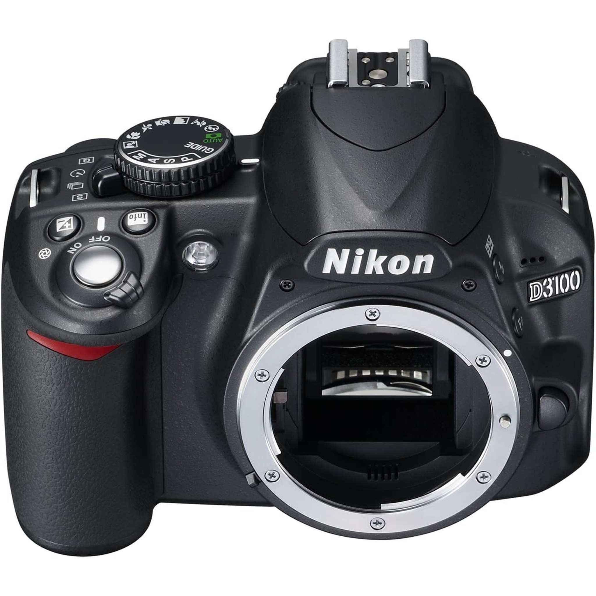 Nikon D3100 14.2MP DX-Format CMOS DSLR Digital Camera Body Only Bundle Nikon