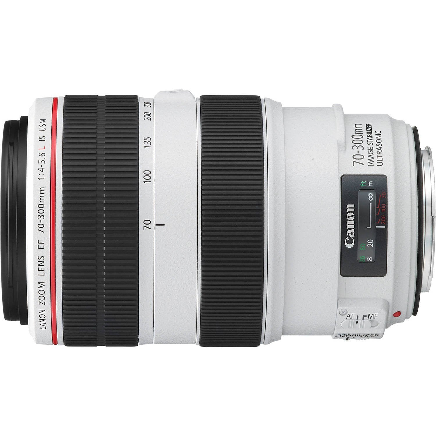 Canon EF 70-300mm f/4-5.6L is USM Lens for Canon EF Mount + Accessories International Model with 2 Year Warranty Canon