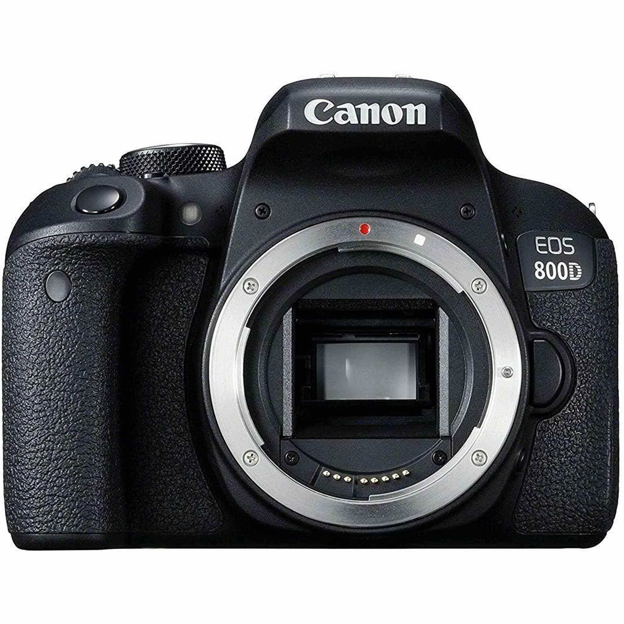 Canon EOS Rebel 800D / T7i DSLR Camera + 4K Monitor + Canon EF 24-70 + More Canon