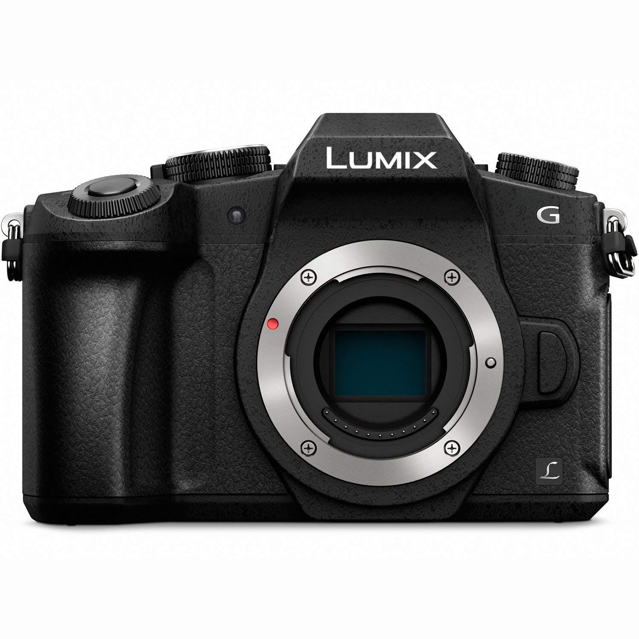 Panasonic Lumix DMC-G85 Mirrorless Micro Four Thirds Digital Camera Body Only Bundle with Carrying Case + LCD Screen P Panasonic