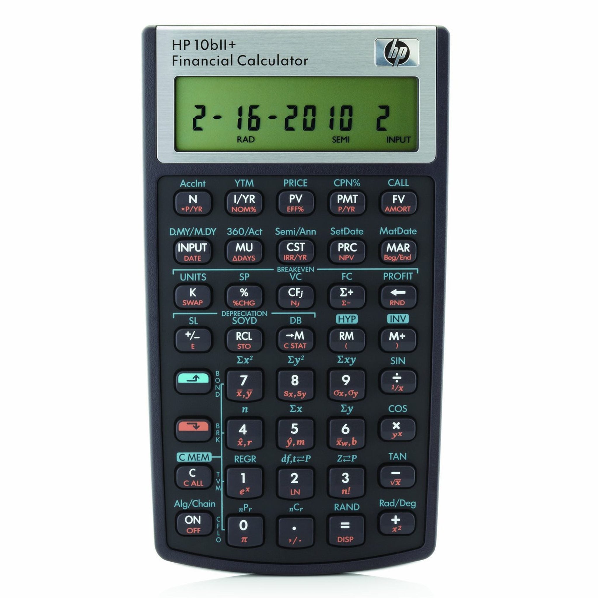 HP 10bII+ Financial Calculator NW239AA HP