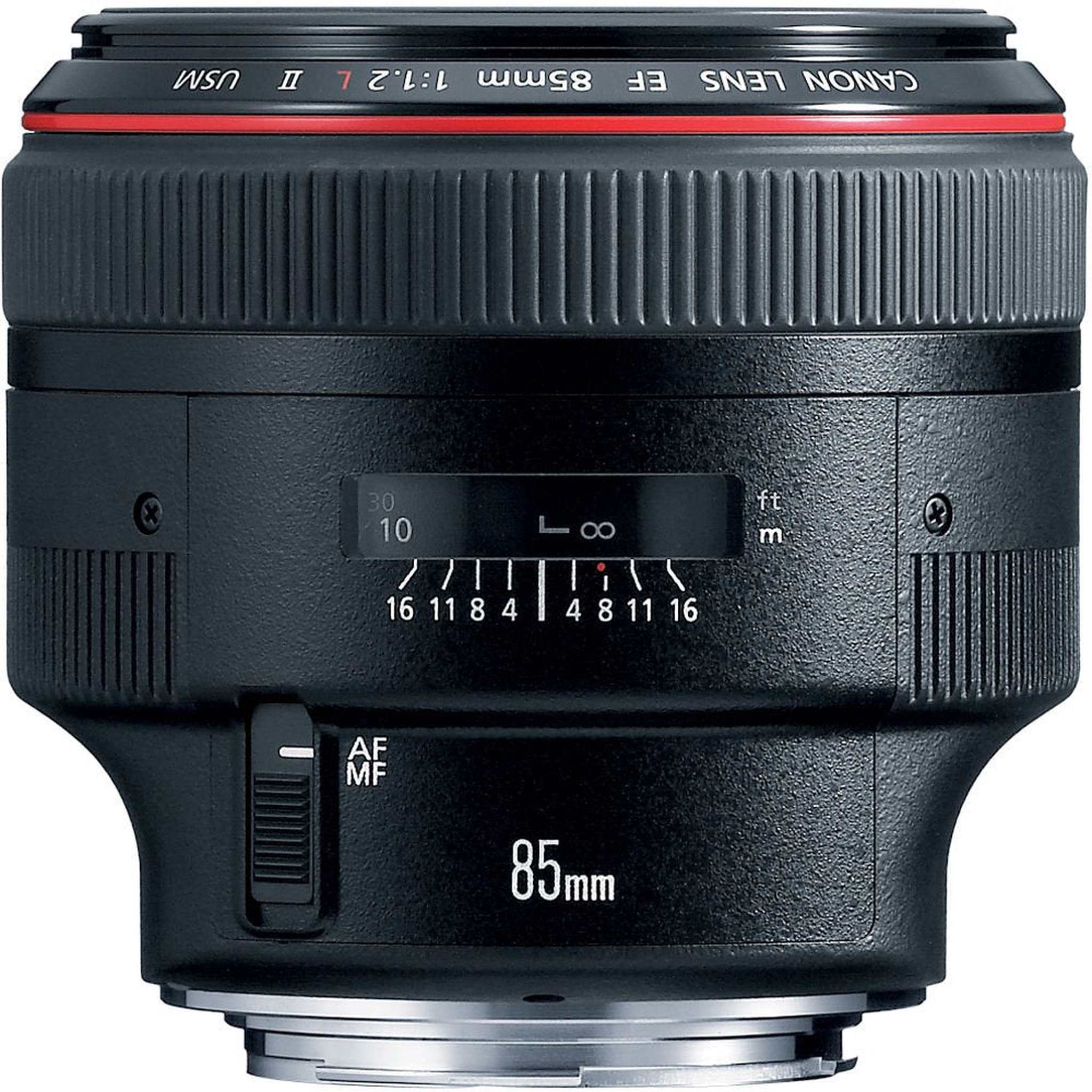 Canon EF 85mm f/1.2L II USM Lens for Canon EF Mount + Accessories International Model with 2 Year Warranty Canon