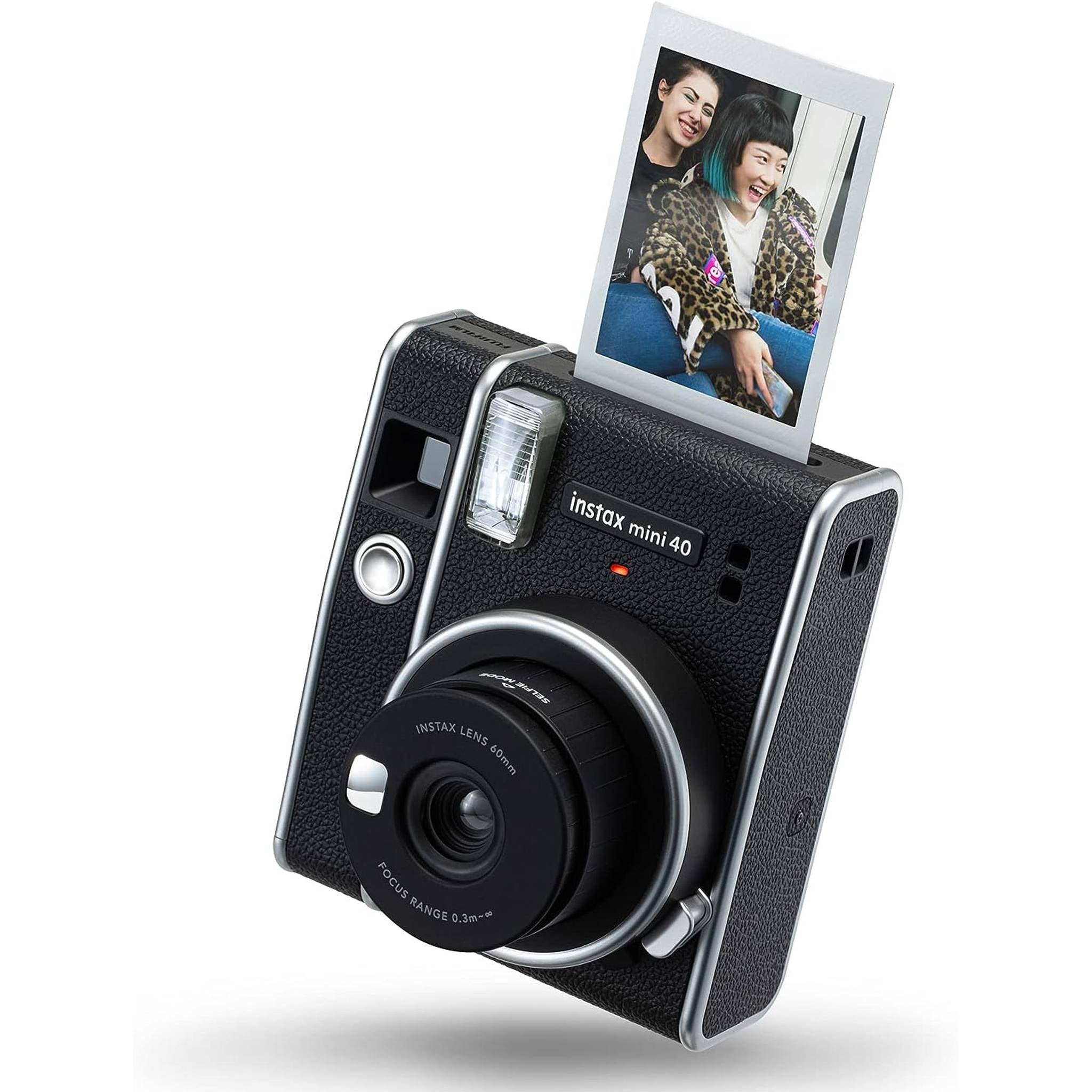 Fujifilm Instax Mini 40 Instant Camera - Black Fujifilm