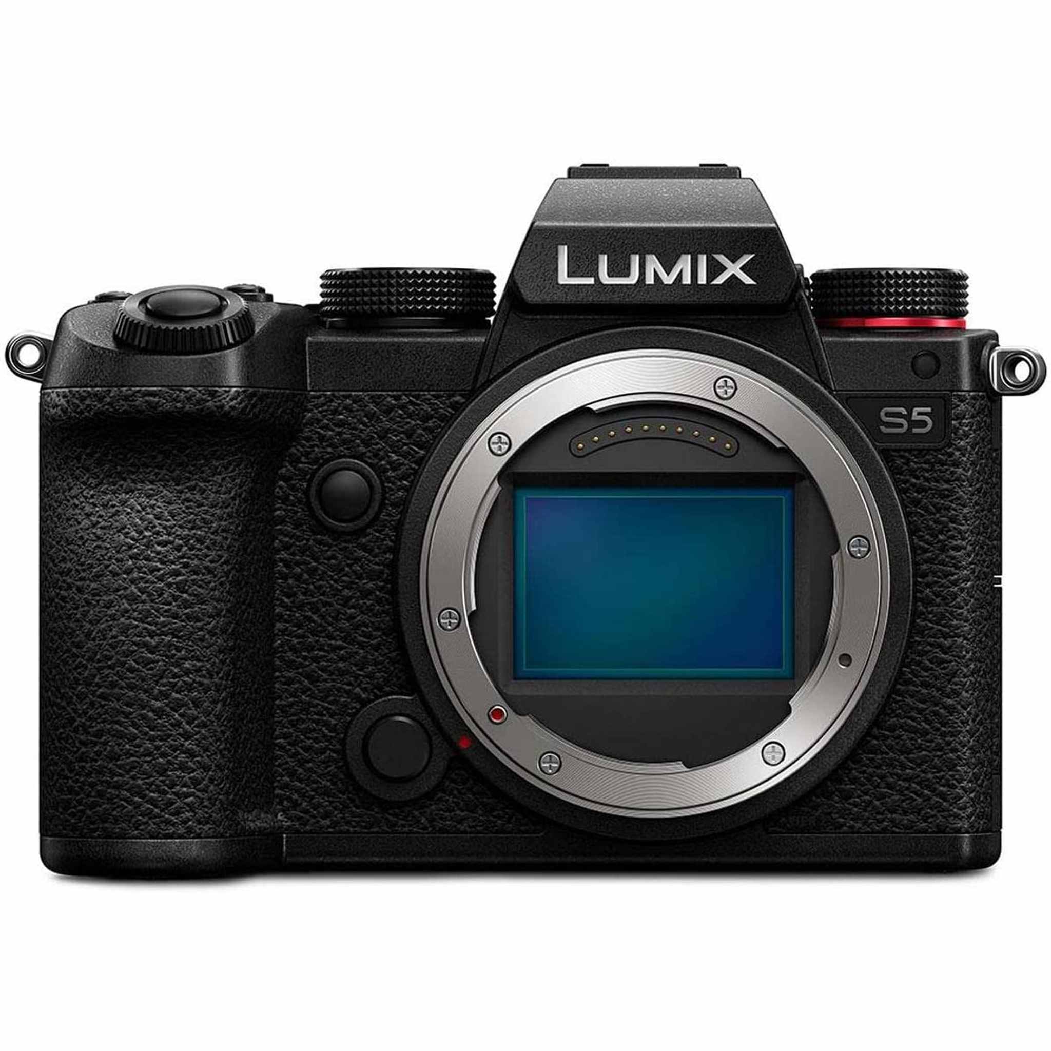 Panasonic Lumix DC-S5 Mirrorless Digital Camera Body Only DMW-BGS5 Battery Grip Panasonic