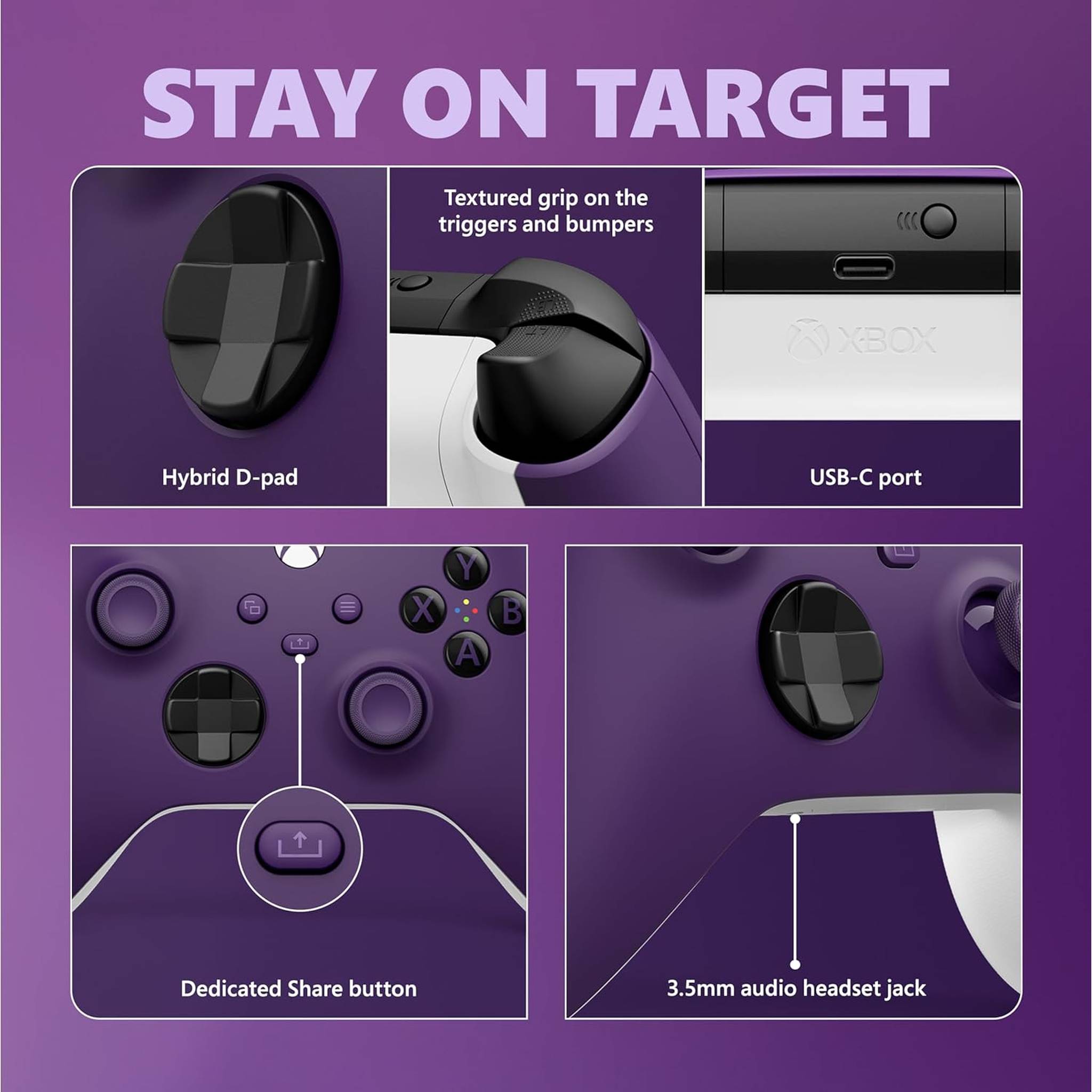 Xbox Wireless Controller - Astral Purple Microsoft