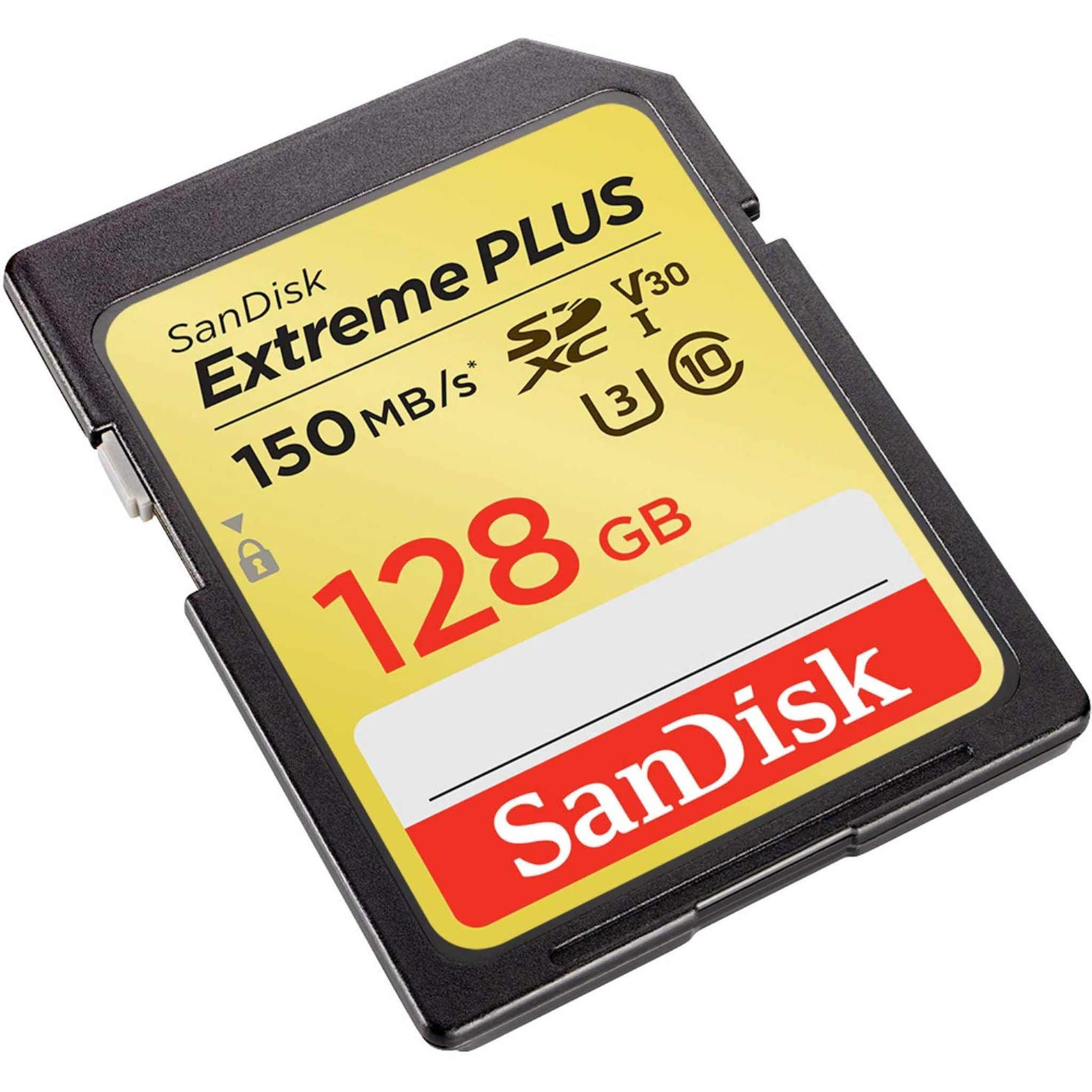 SanDisk Extreme Plus SDXC UHS-I Card, 128GB, SDSDXW5-128G-ANCIN SanDisk