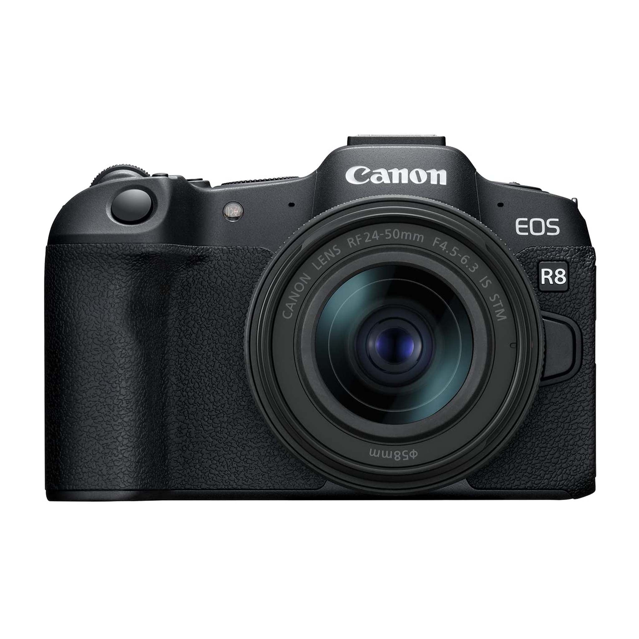 Canon EOS R8 Full-Frame Mirrorless Camera w/RF24-50mm F4.5-6.3 is STM Lens, 24.2 MP, 4K Video, DIGIC X Image Processor, Subject Detection & Tracking, Compact, Smartphone Connection, Content Creator Canon