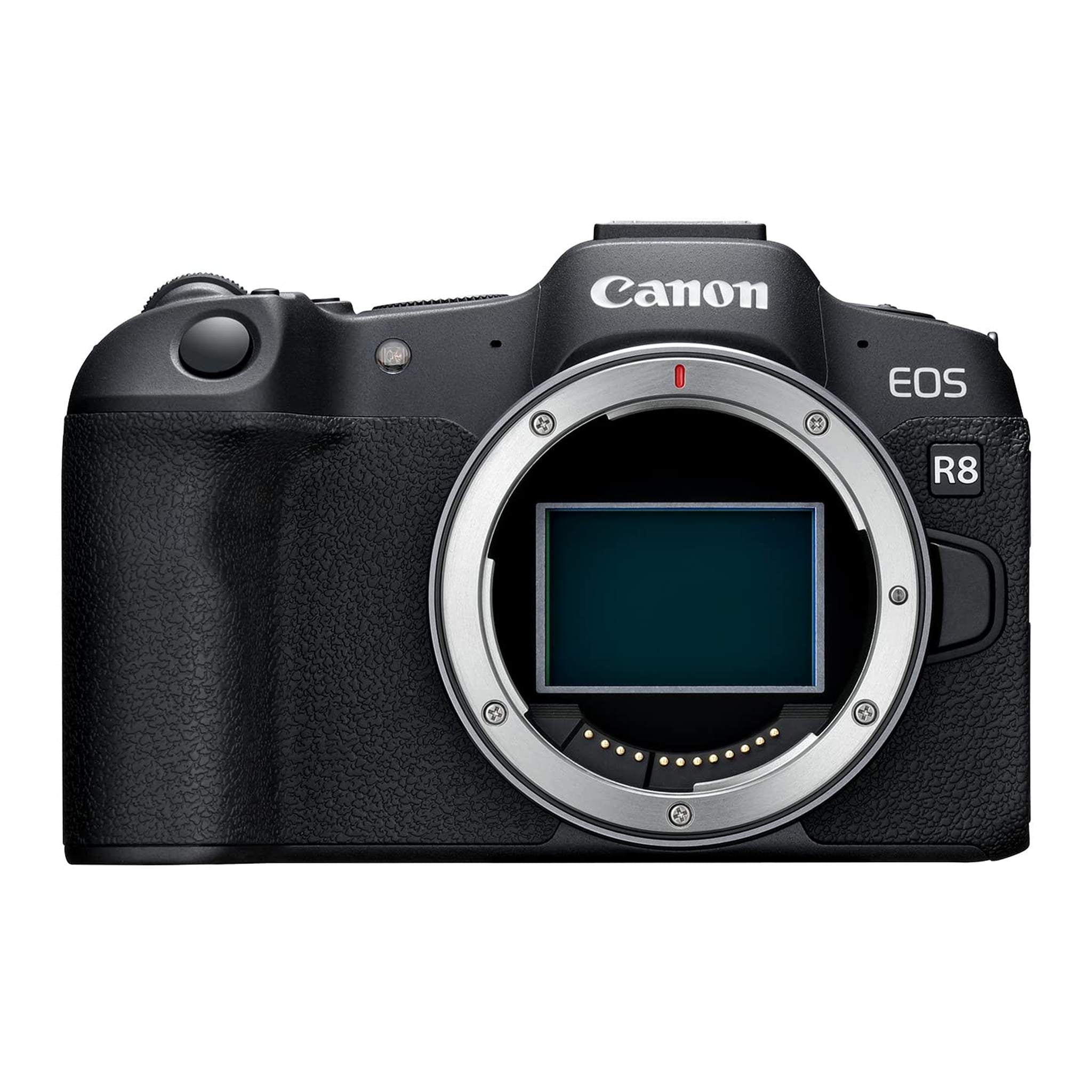 Canon EOS R8 Full-Frame Mirrorless Camera Body Only , RF Mount, 24.2 MP, 4K Video, DIGIC X Image Processor, Subject Detection & Tracking, Compact, Lightweight, Smartphone Connection, Content Creator Canon