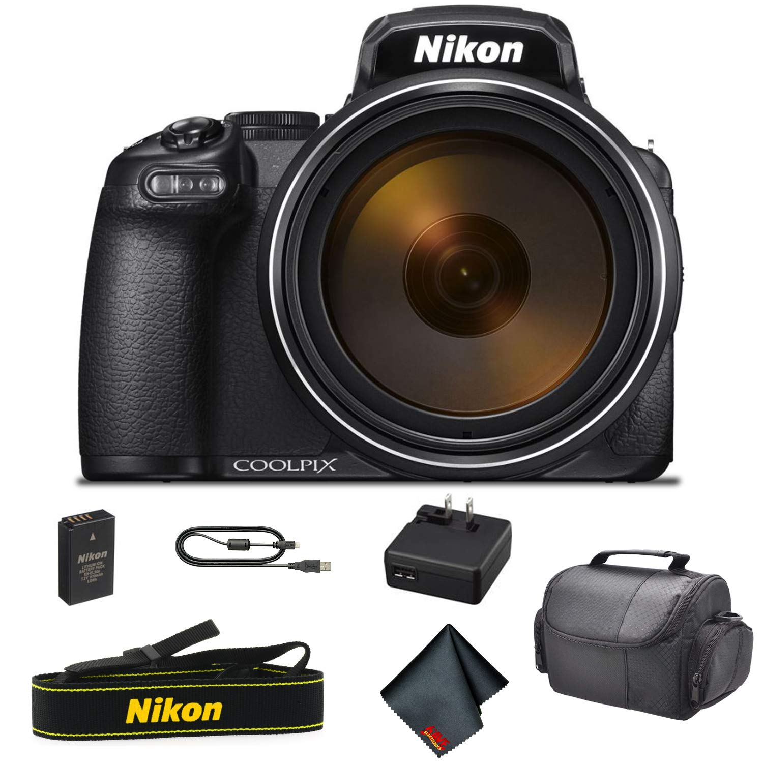 Nikon COOLPIX P1000 16.7 Digital Camera with 3.2