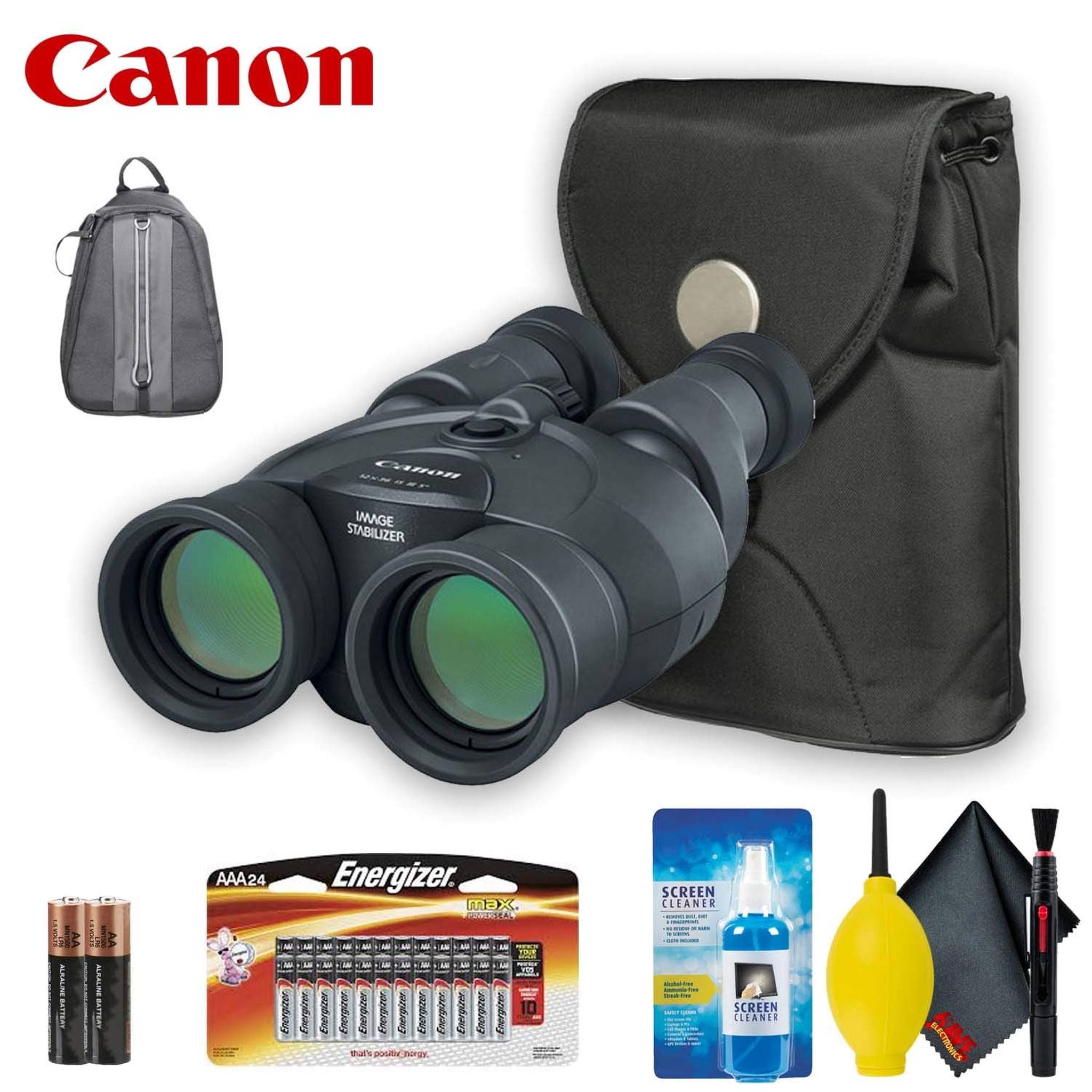 Canon 12x36 is III Image Stabilized Binocular Standard Accessory Bundle Canon