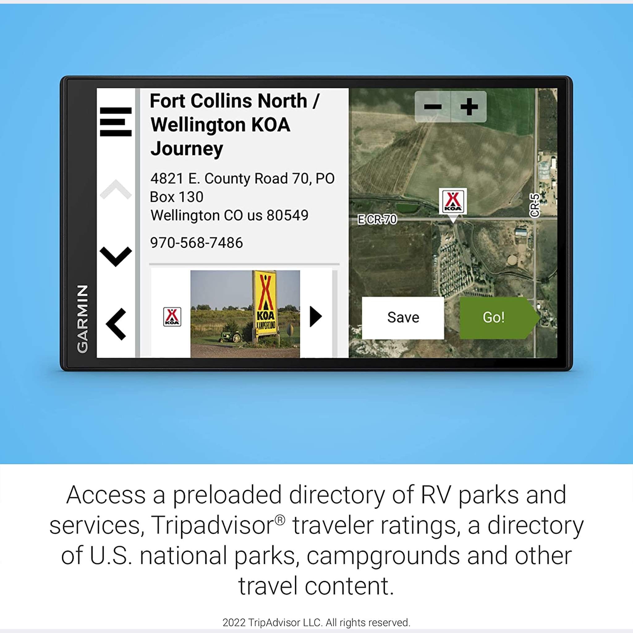 Garmin RV 795 GPS Navigation for RV's with 6Ave Travel Pack Bundle Garmin