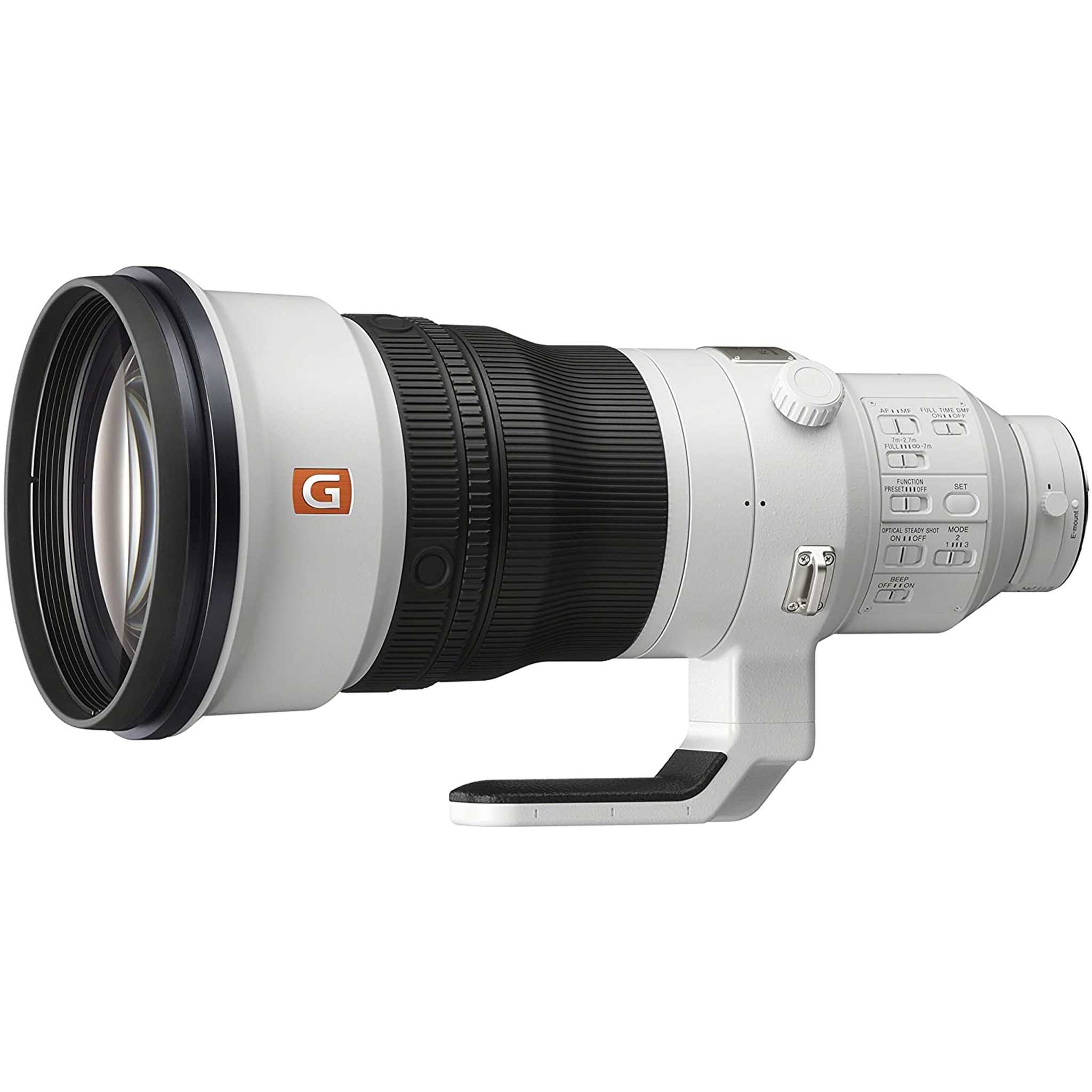 Sony SEL400F28GM 400mm F/2.8-2.8 Fixed Prime Camera Lens, White Sony