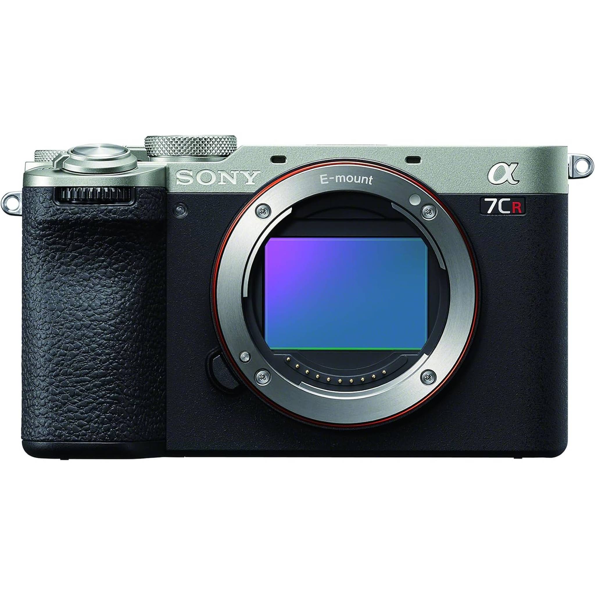 Sony Alpha 7CR Full-Frame Interchangeable Lens Camera Silver Sony