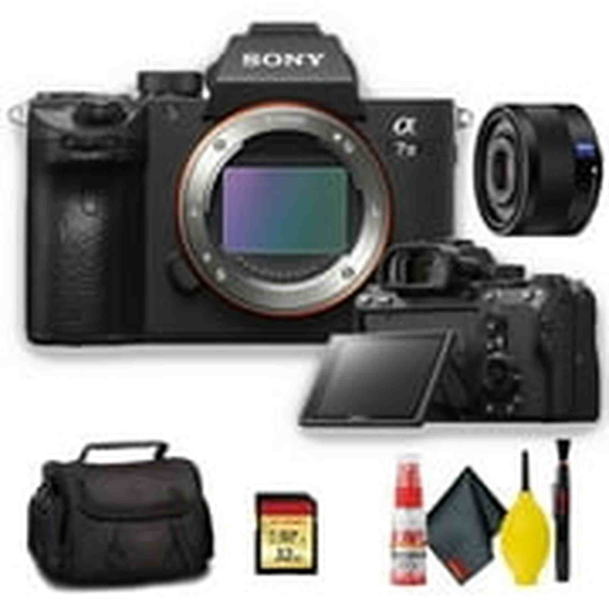 Sony Alpha a7 III Mirrorless Digital Camera with 35mm f/2.8 Lens - Kit Sony