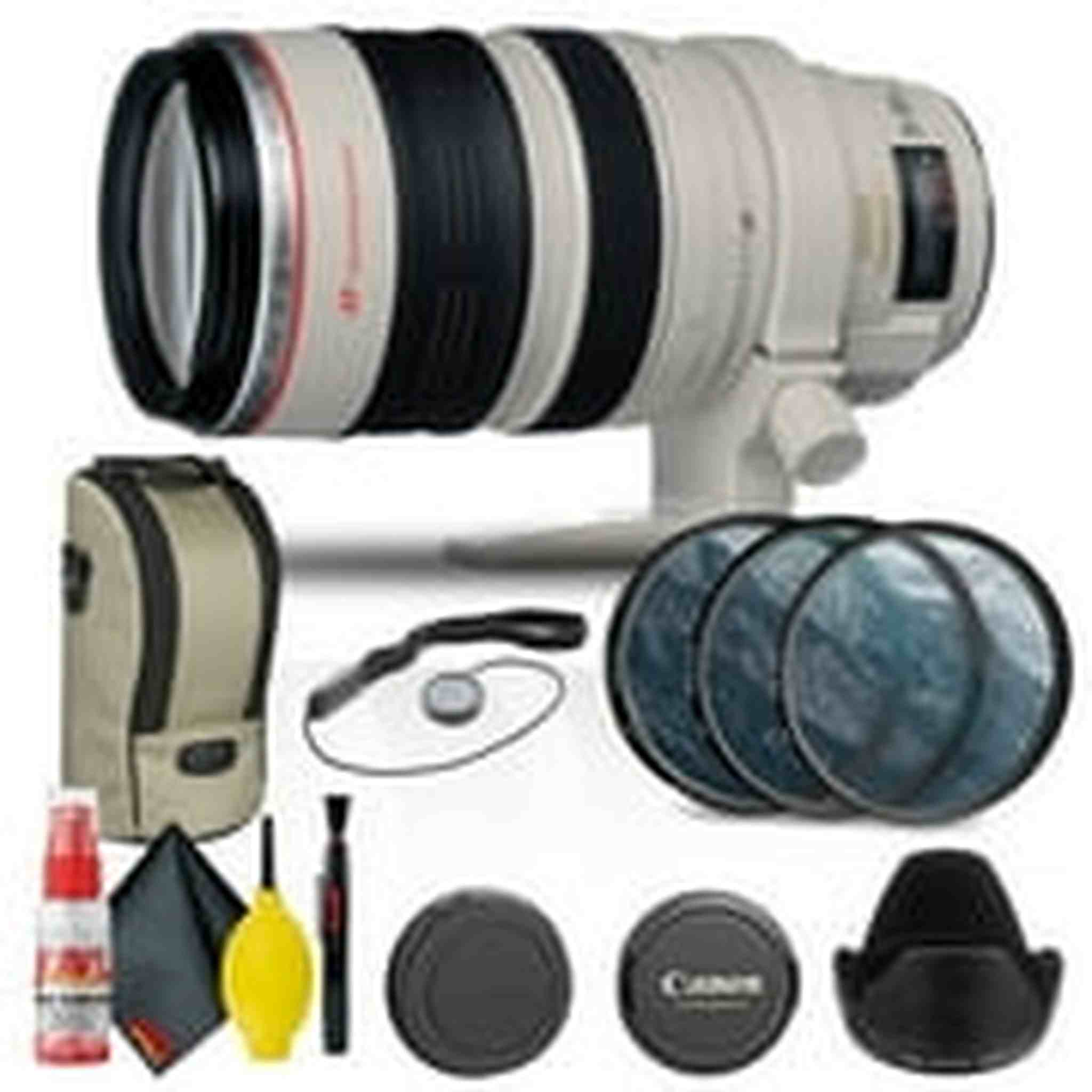 Canon EF 28-300mm f/3.5-5.6L IS USM Lens 9322A002 + Filter Kit + Accessory Bundle Canon