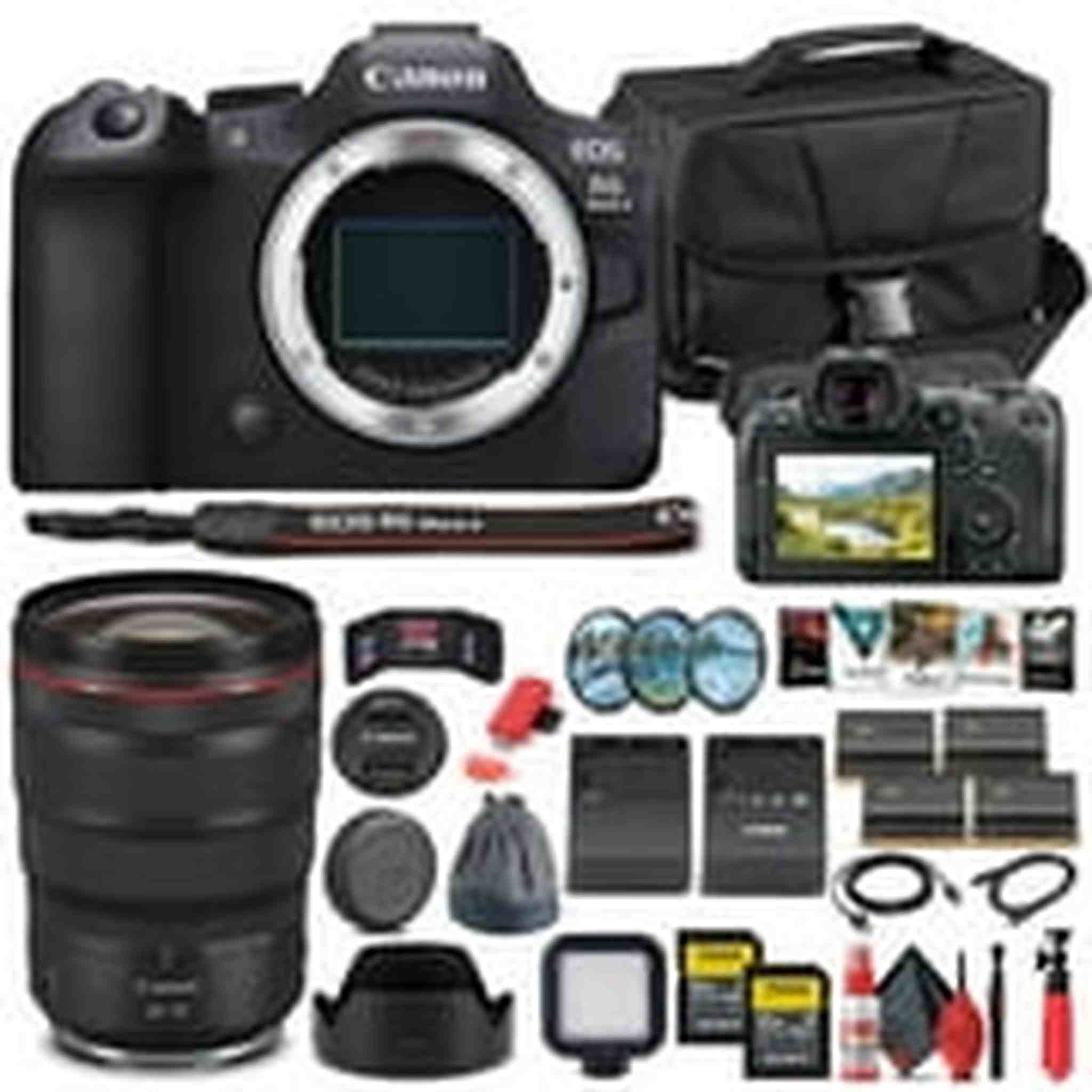 Canon EOS R6 Mark II Mirrorless Camera W/ Canon RF 24-70mm Lens - Pro Bundle Canon