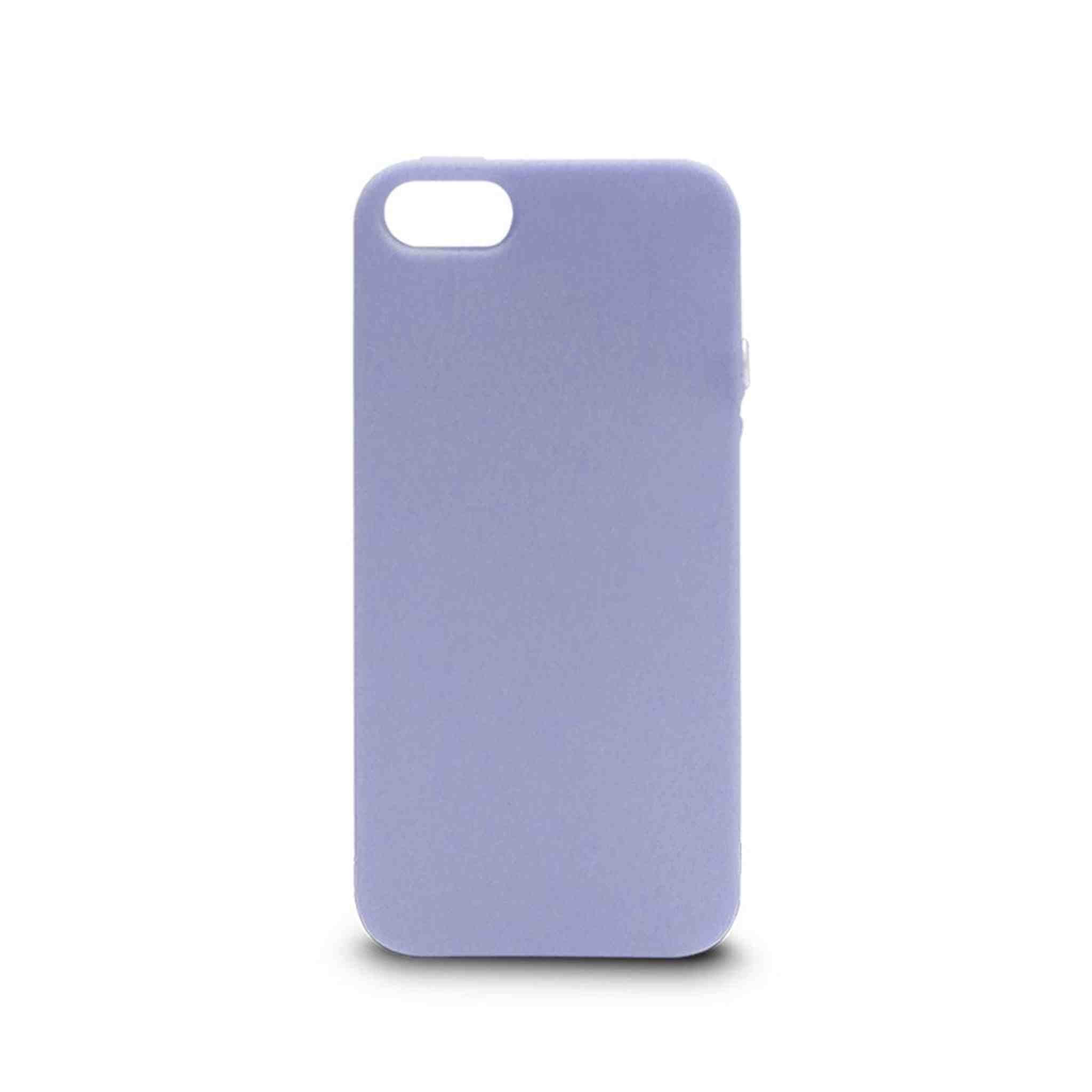 The Joy Factory Jugar Soft Silicone Case with Metal Frame for iPhone5/5S, CSD102 Purple The Joy Factory