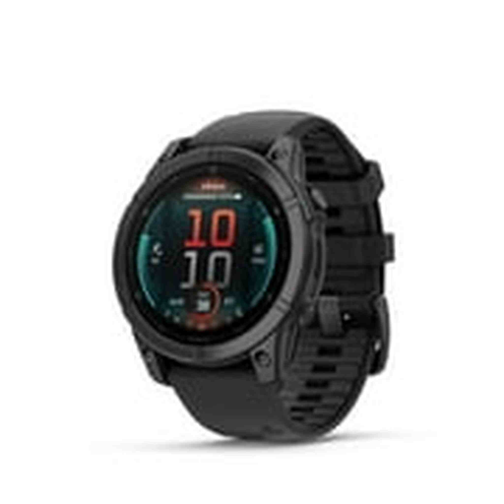 Garmin fēnix® E - 47 mm, AMOLED, Premium Multisport GPS Smartwatch, Long-Lasting Battery Life, Slate Gray Steel with Black Band Garmin