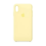 Apple iPhone Xs Max Silicone Case - Mellow Yellow Apple