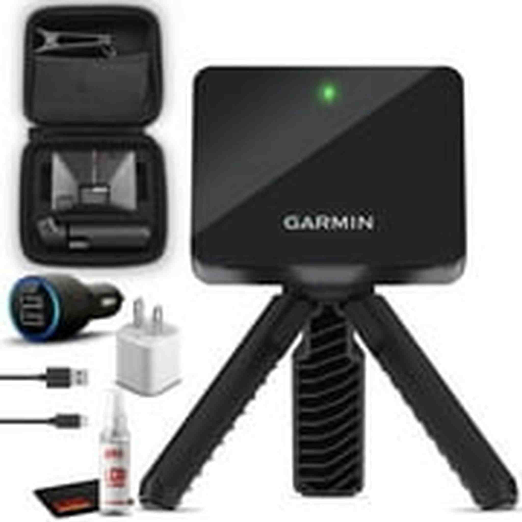 Garmin Approach R10 Portable Golf Launch Monitor with 6Ave Travel & Cleaning Kit Garmin