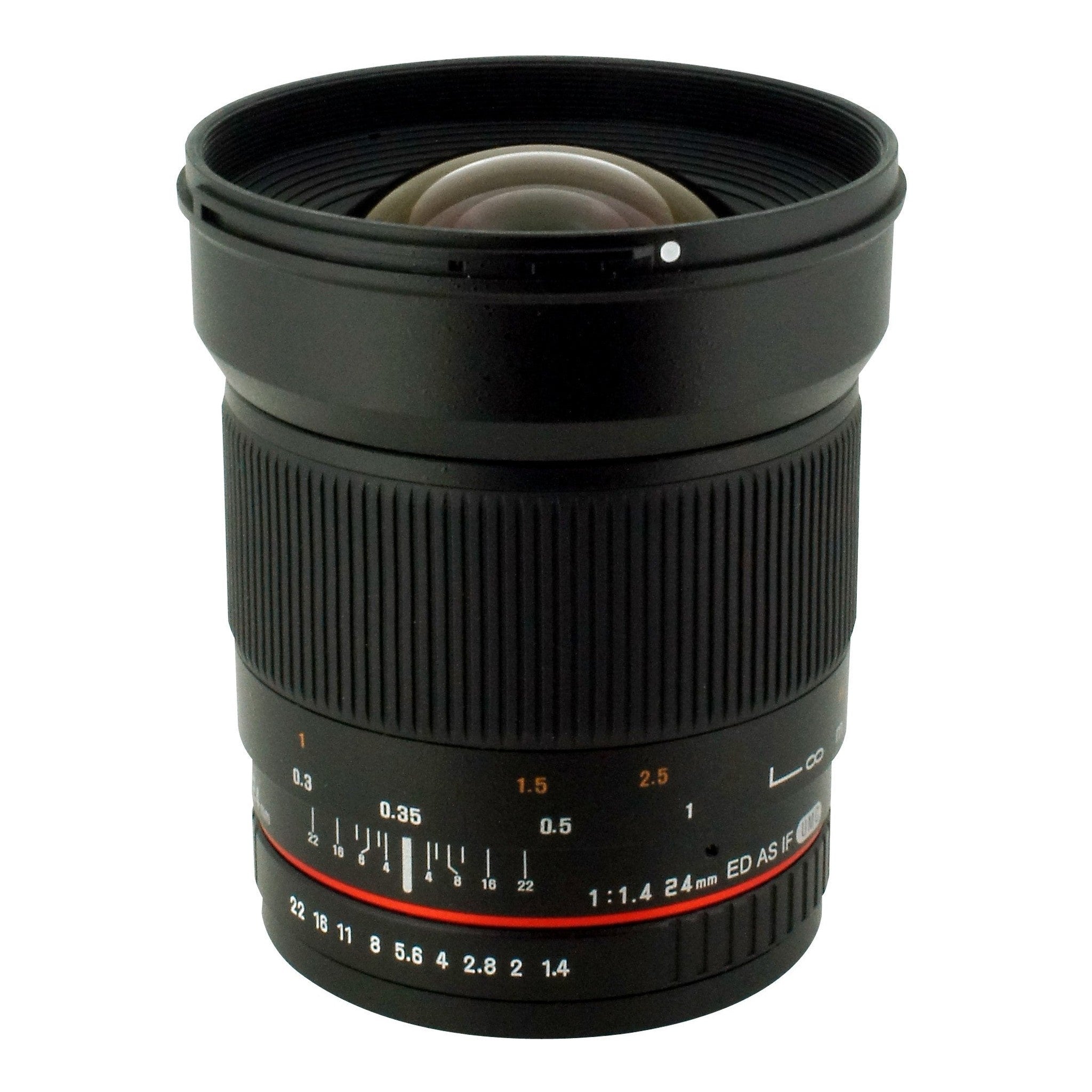 Rokinon 24mm F/1.4 Aspherical Wide Angle Lens for Olympus 4/3 RK24M-O Rokinon