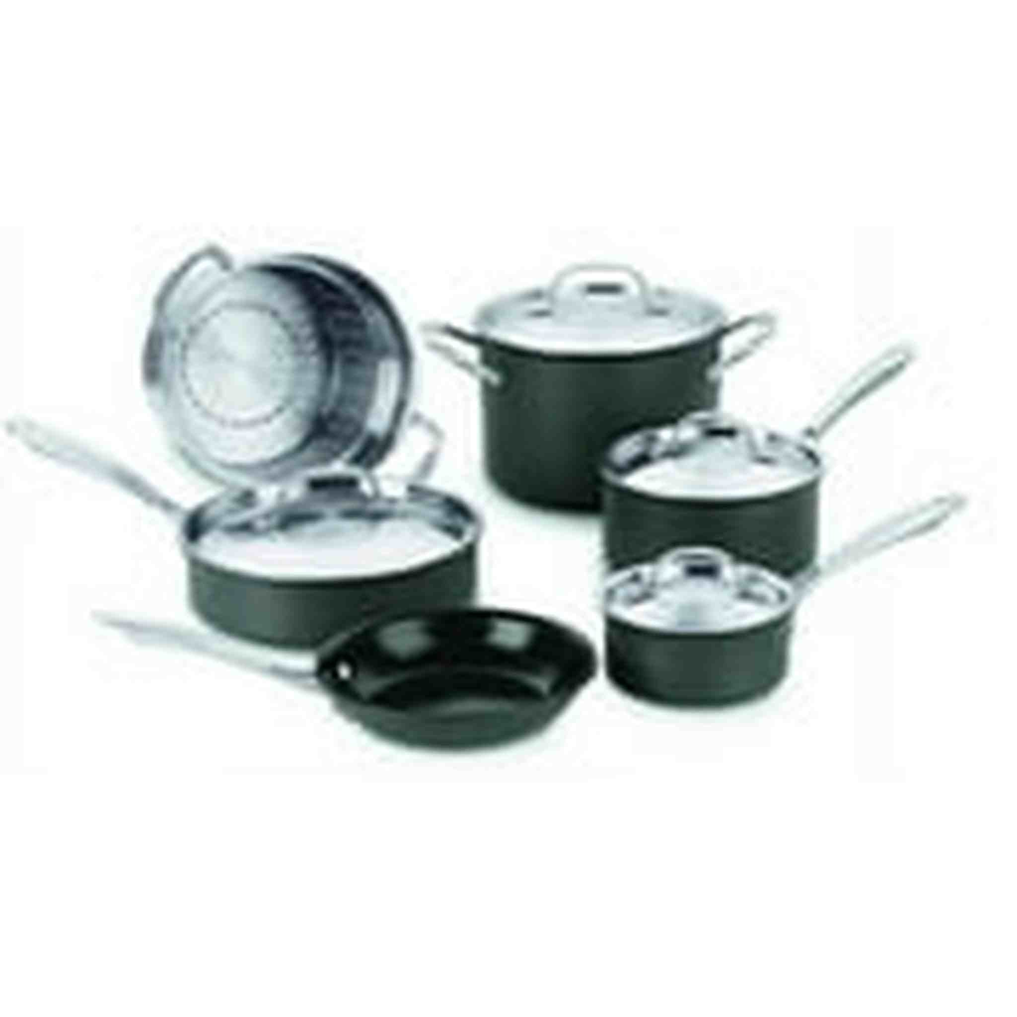 Cuisinart GG-10 GreenGourmet Hard-Anodized Nonstick 10-Piece Cookware Set Cuisinart