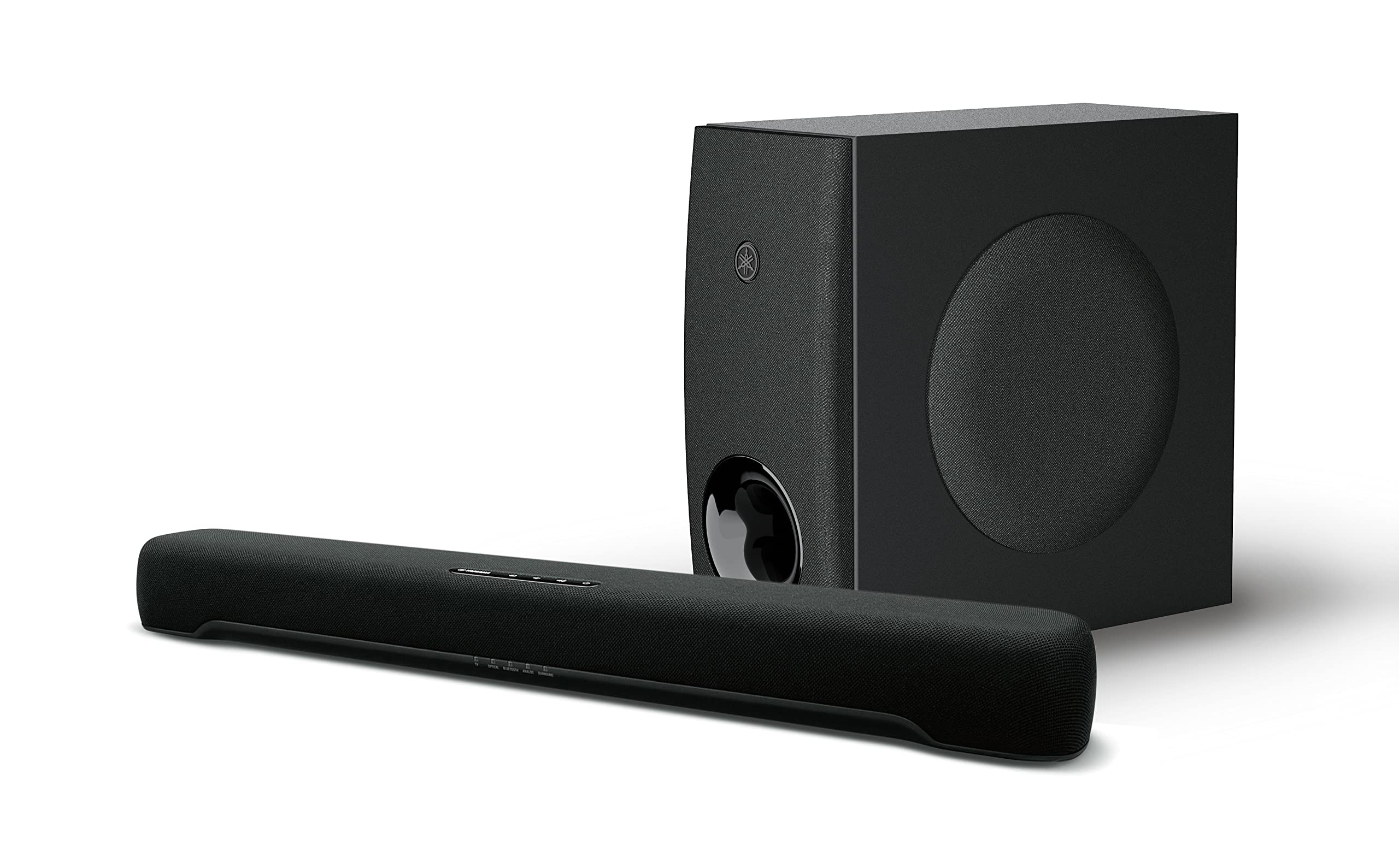 Yamaha Audio SR-C30A Compact Sound Bar with Wireless Subwoofer Black Yamaha Audio