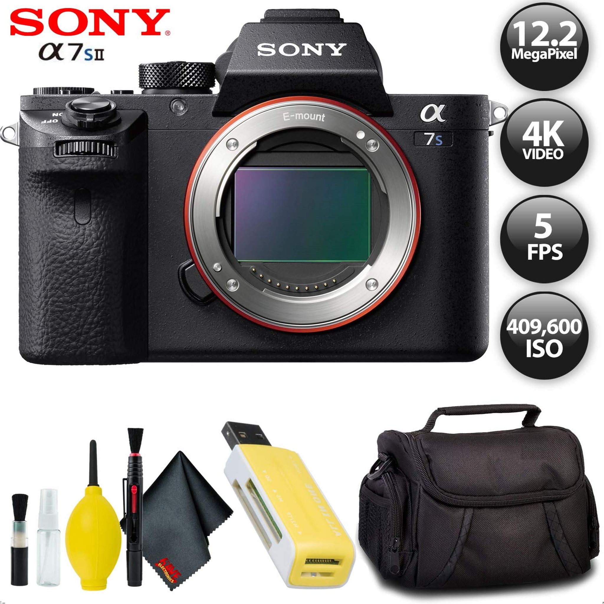 Sony?Alpha a7S II Mirrorless Digital Camera International Model with Accessories Sony