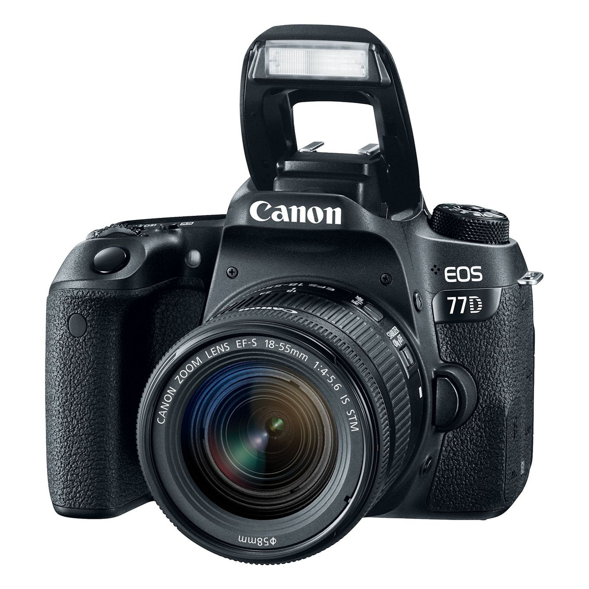 Canon EOS 77D DSLR Camera with 18-55mm Lens International Model - Canon