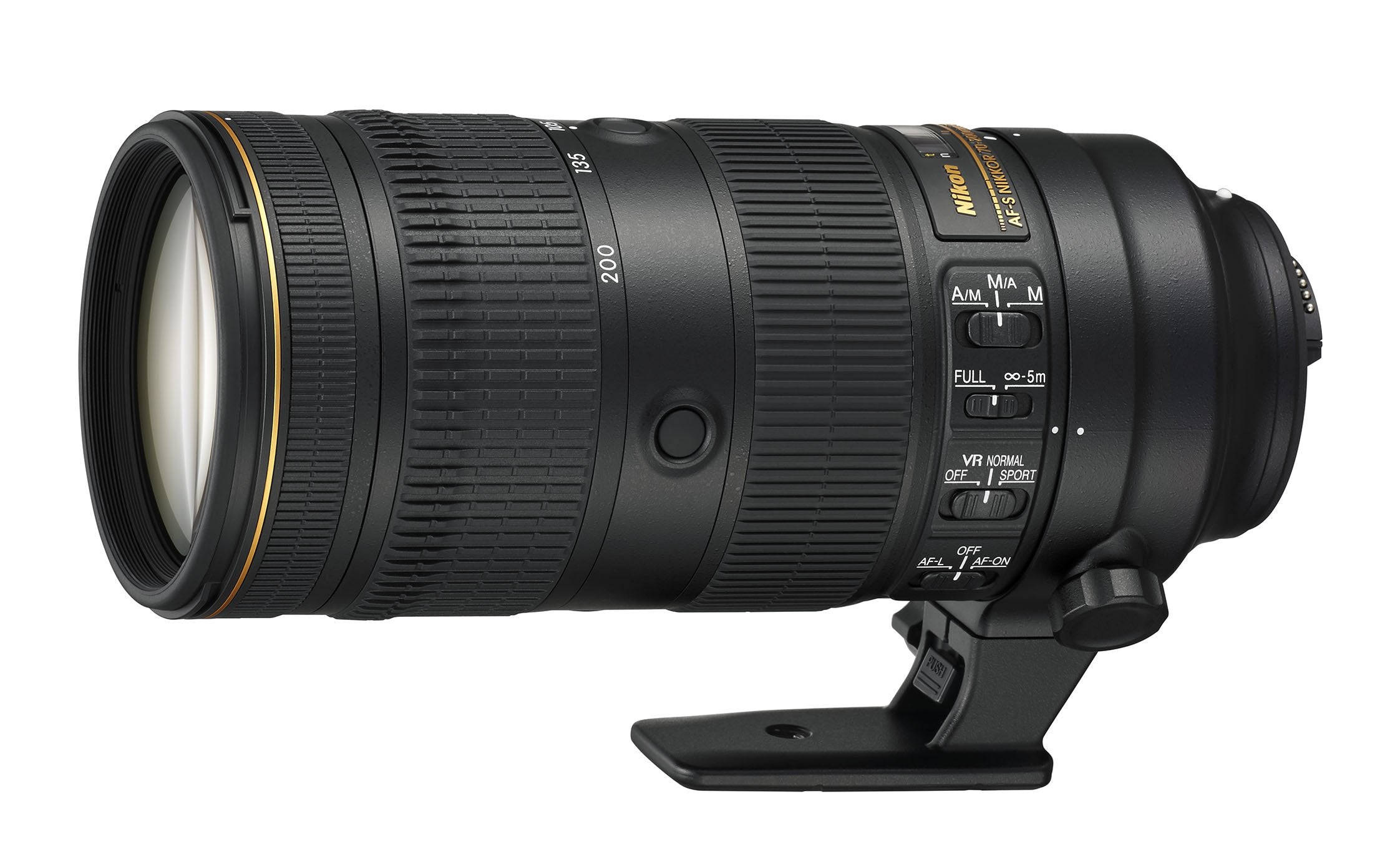 Nikon AF-S NIKKOR 70-200mm f/2.8E FL ED VR Lens Nikon