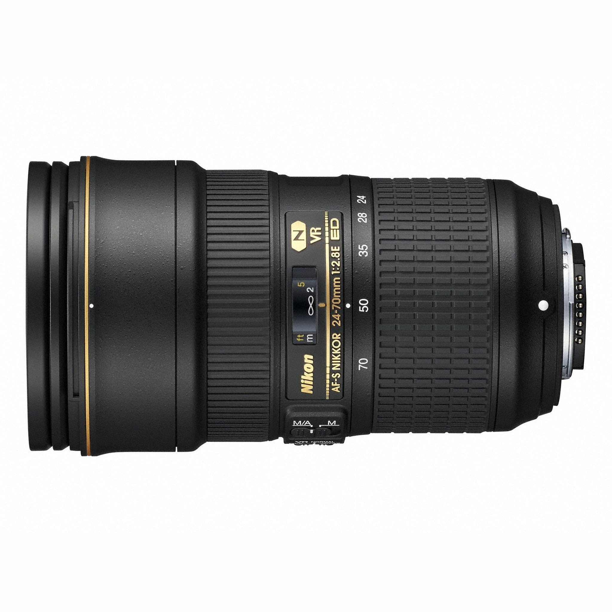 Nikon AF-S FX NIKKOR 24-70mm f/2.8E ED Vibration Reduction Zoom Lens with Auto Focus for Nikon DSLR Cameras-International Model Nikon