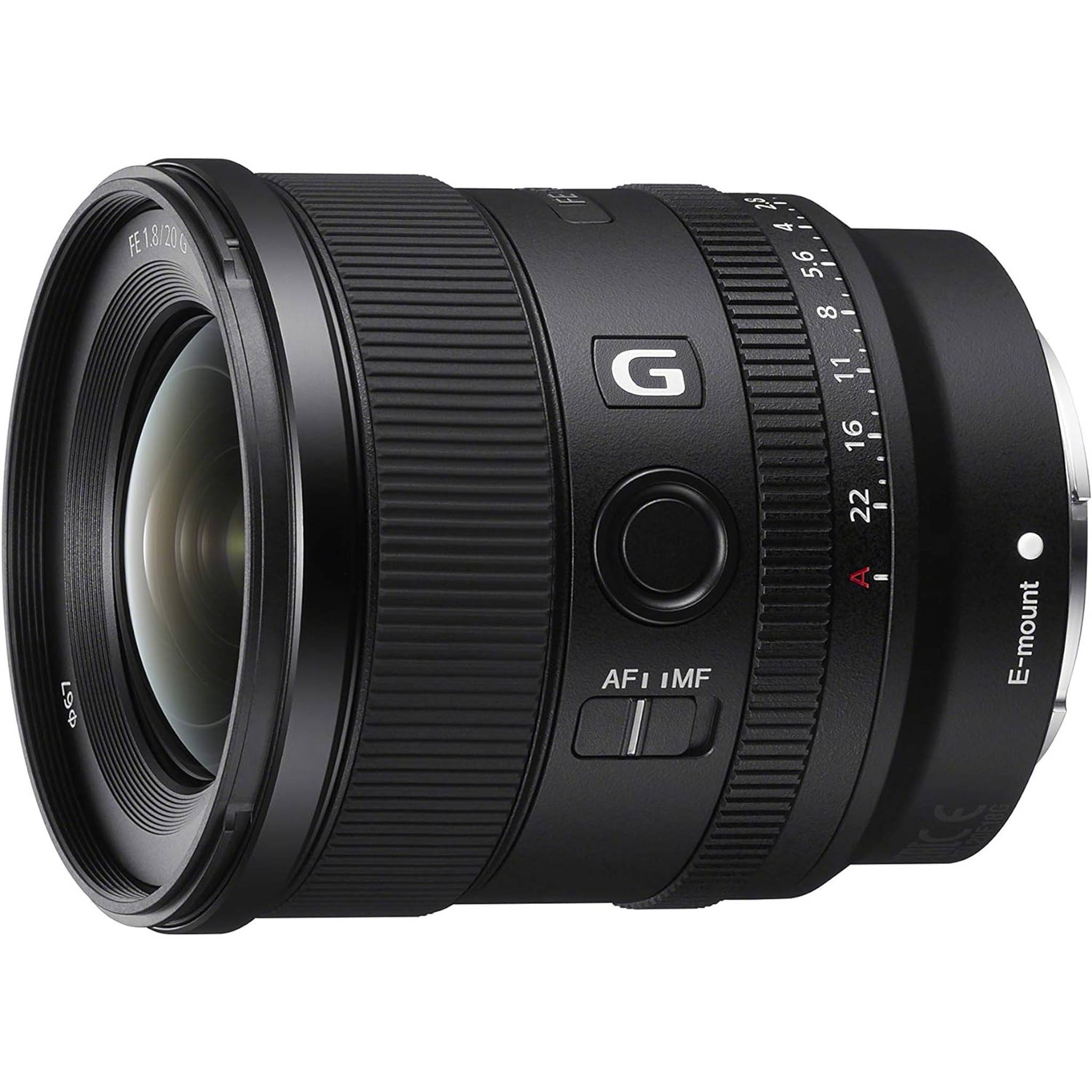 Sony SEL20F18G FE 20mm F1.8 G Full-Frame Large-Aperture Ultra-Wide Angle G Lens Sony