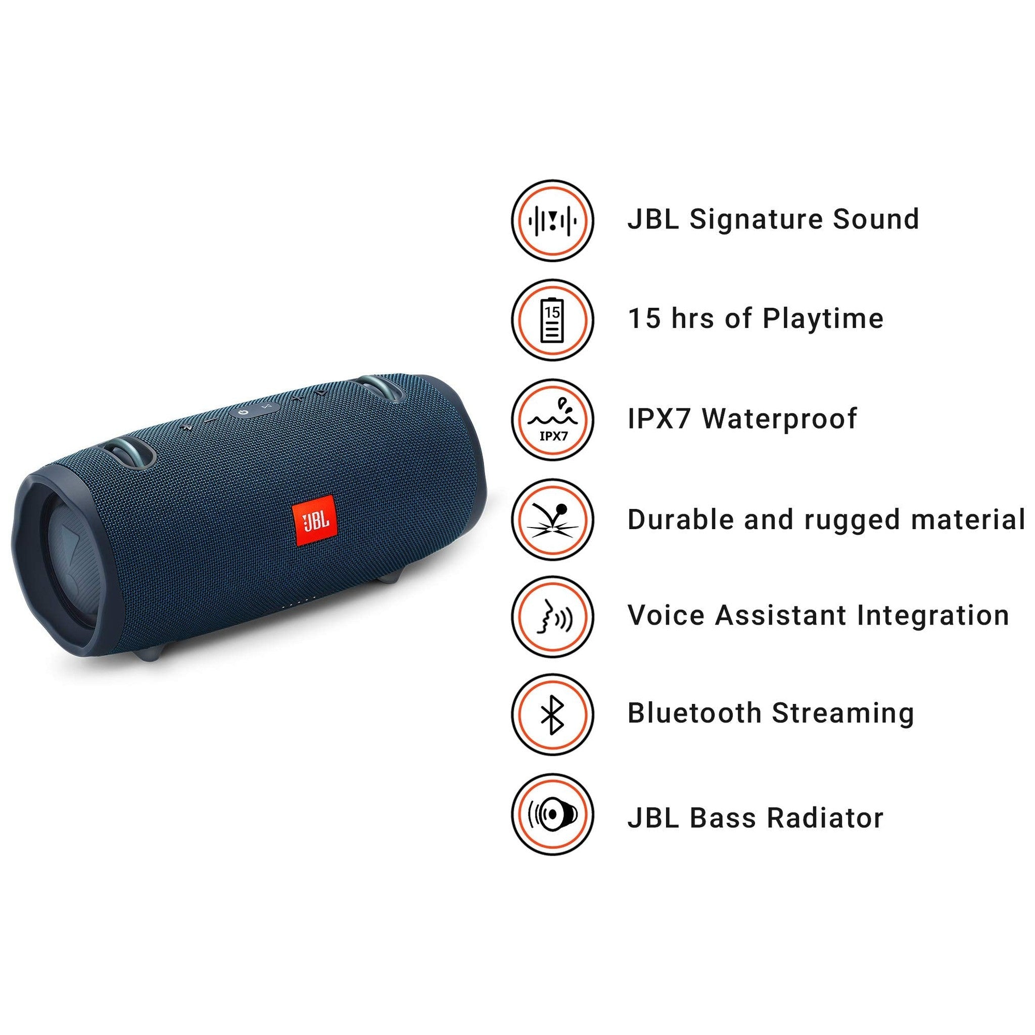 JBL Xtreme 2 Waterproof portable Bluetooth speaker - Blue JBL