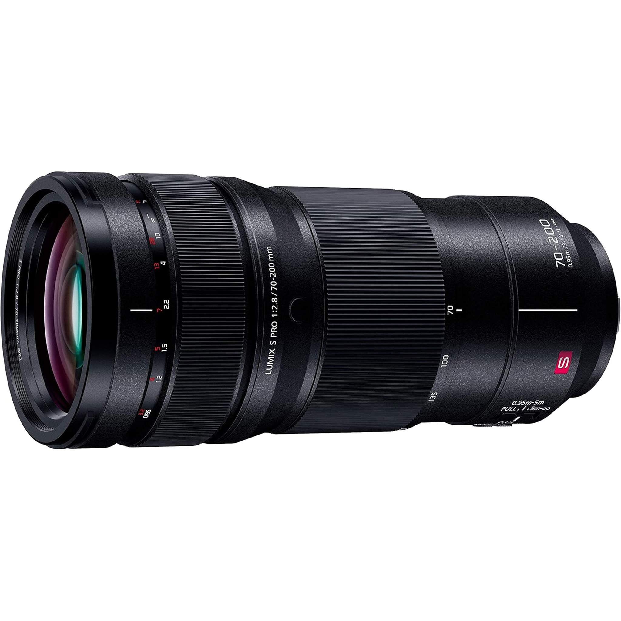 Panasonic LUMIX S PRO 70-200mm F2.8 Telephoto Lens, Full-Frame L Mount, S-E70200 USA Panasonic