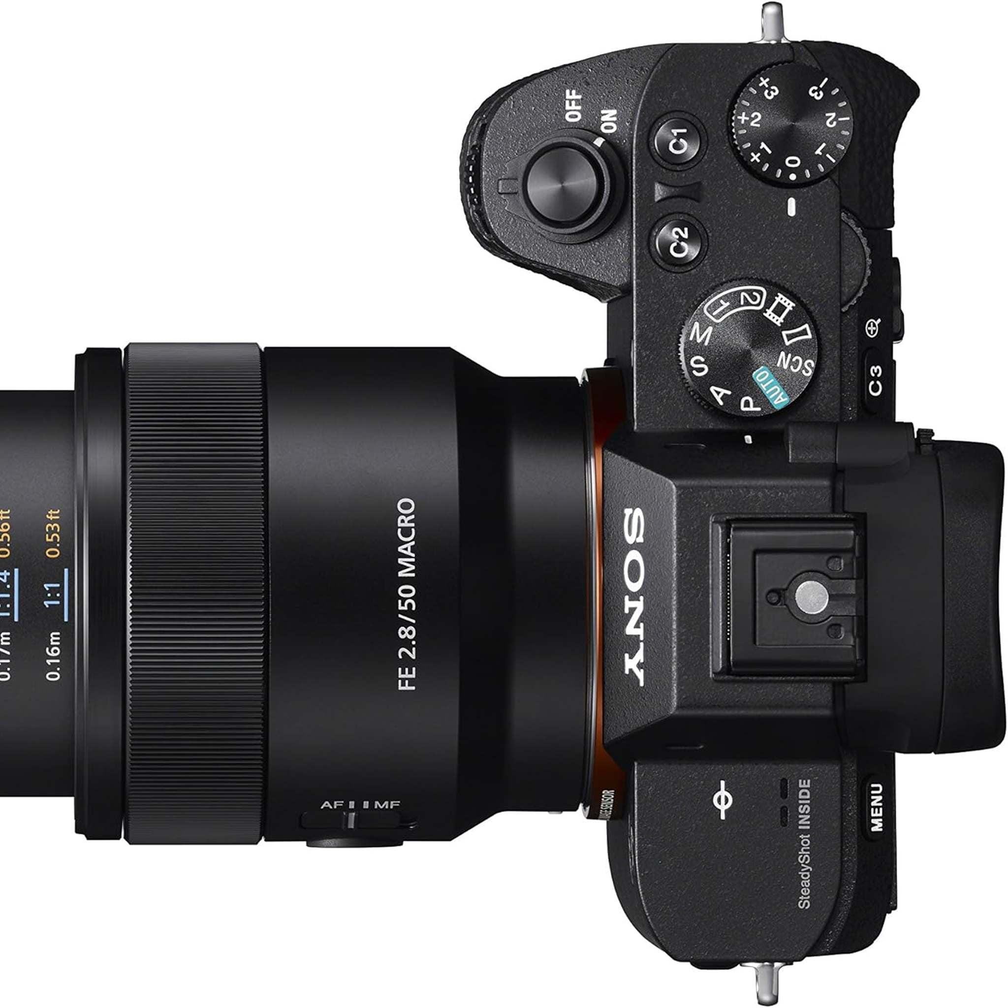 Sony SEL50M28 FE 50mm F2.8 Full Frame E-mount Lens Black Sony