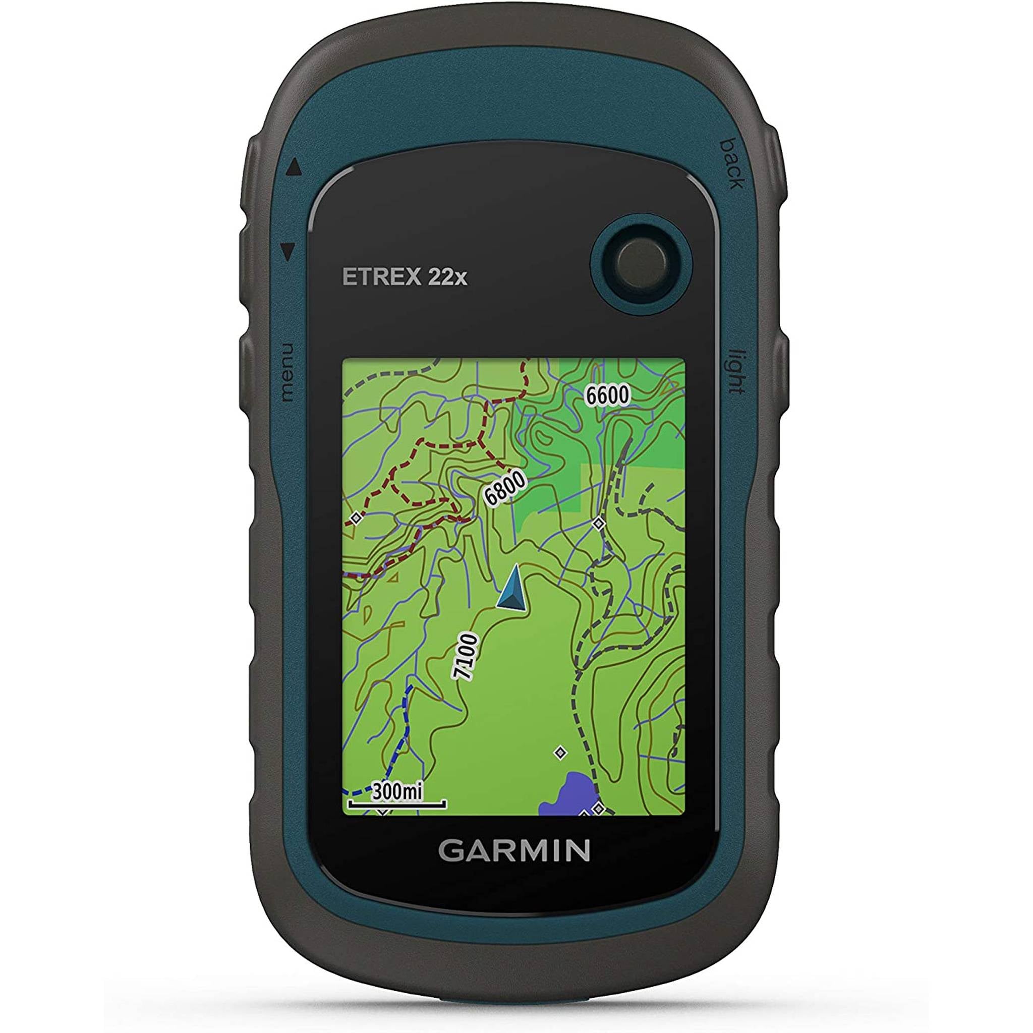 Garmin eTrex 22x, Handheld GPS Navigator with 6Ave Travel Kit 010-02256-00 Garmin