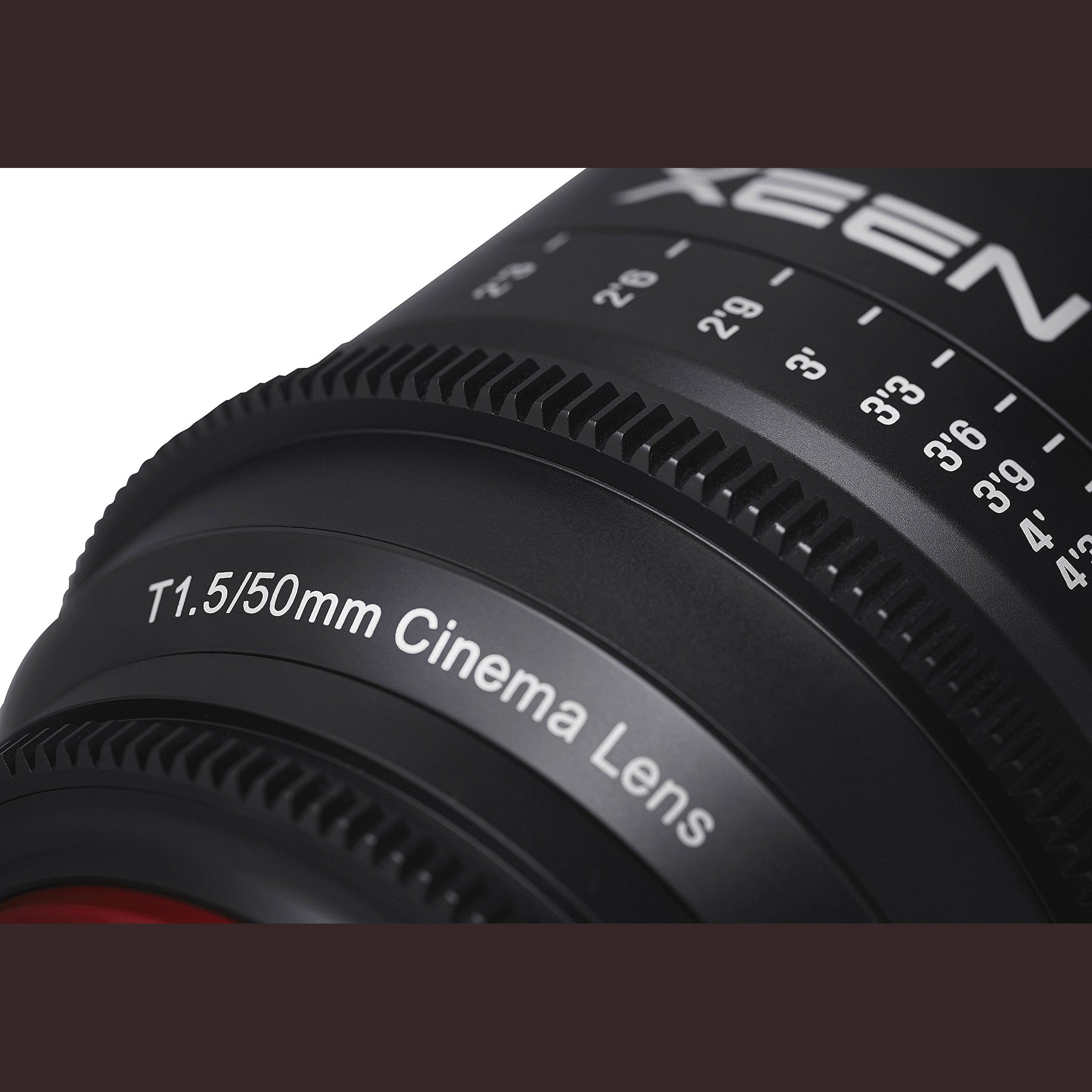 Rokinon Xeen XN50-PL 50mm T1.5 Professional CINE Lens for PL Mount Rokinon