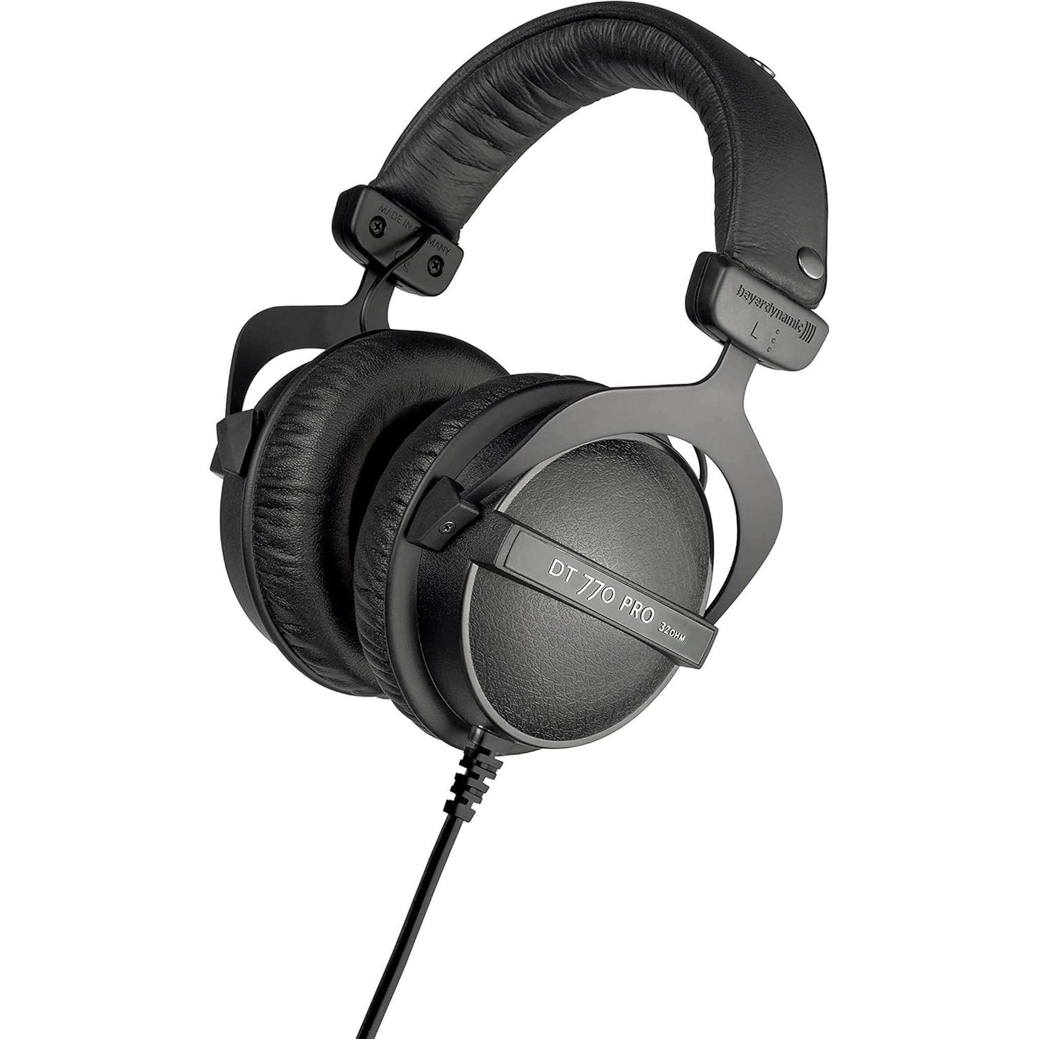 Beyerdynamic DT 770 Pro 32 ohm Professional Studio Headphones with 6Ave Headphone Cleaning Kit and Extended Warranty Bundle