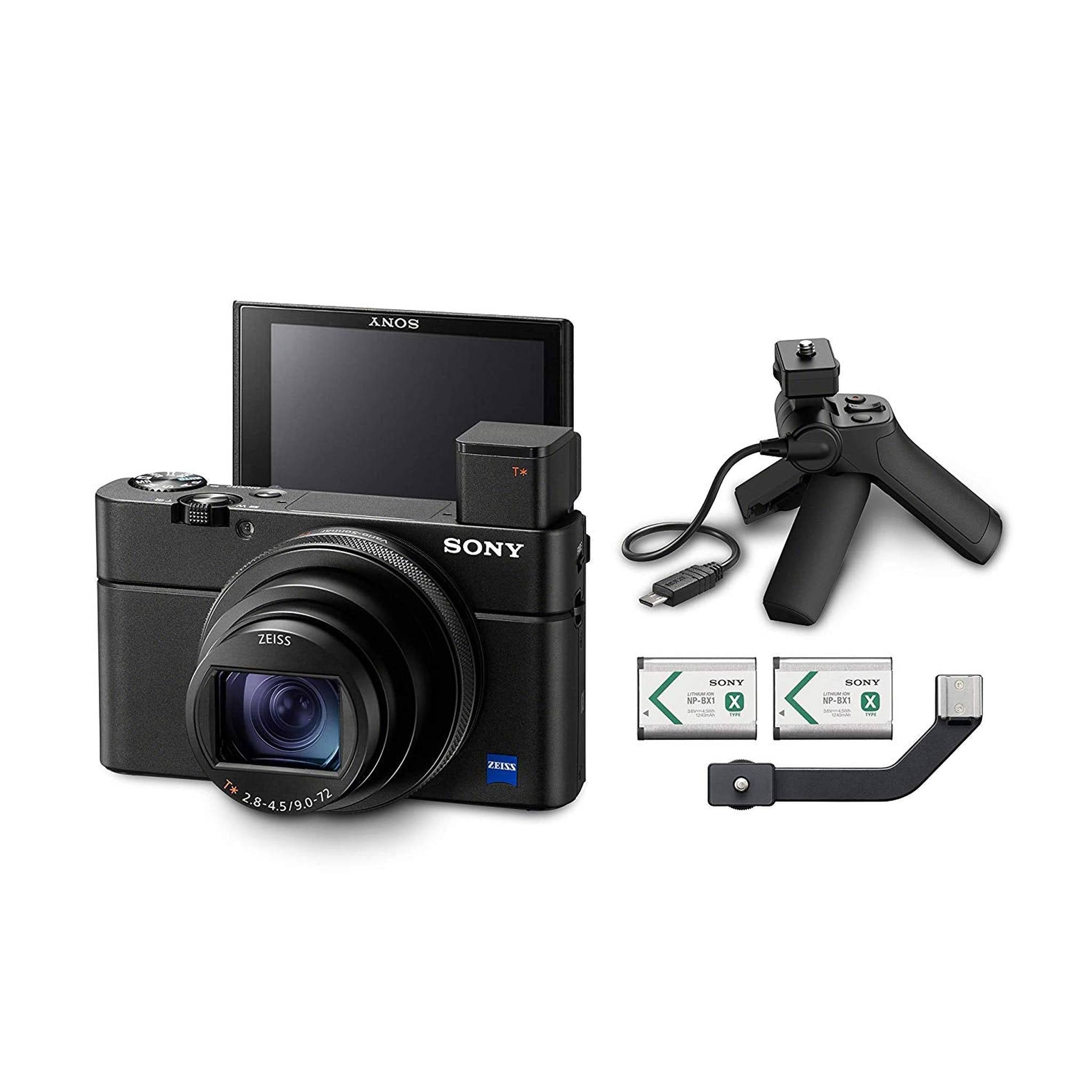 Sony Cyber-shot DSC-RX100 VII 20.1MP Point & Shoot Digital Camera - Black Body Sony