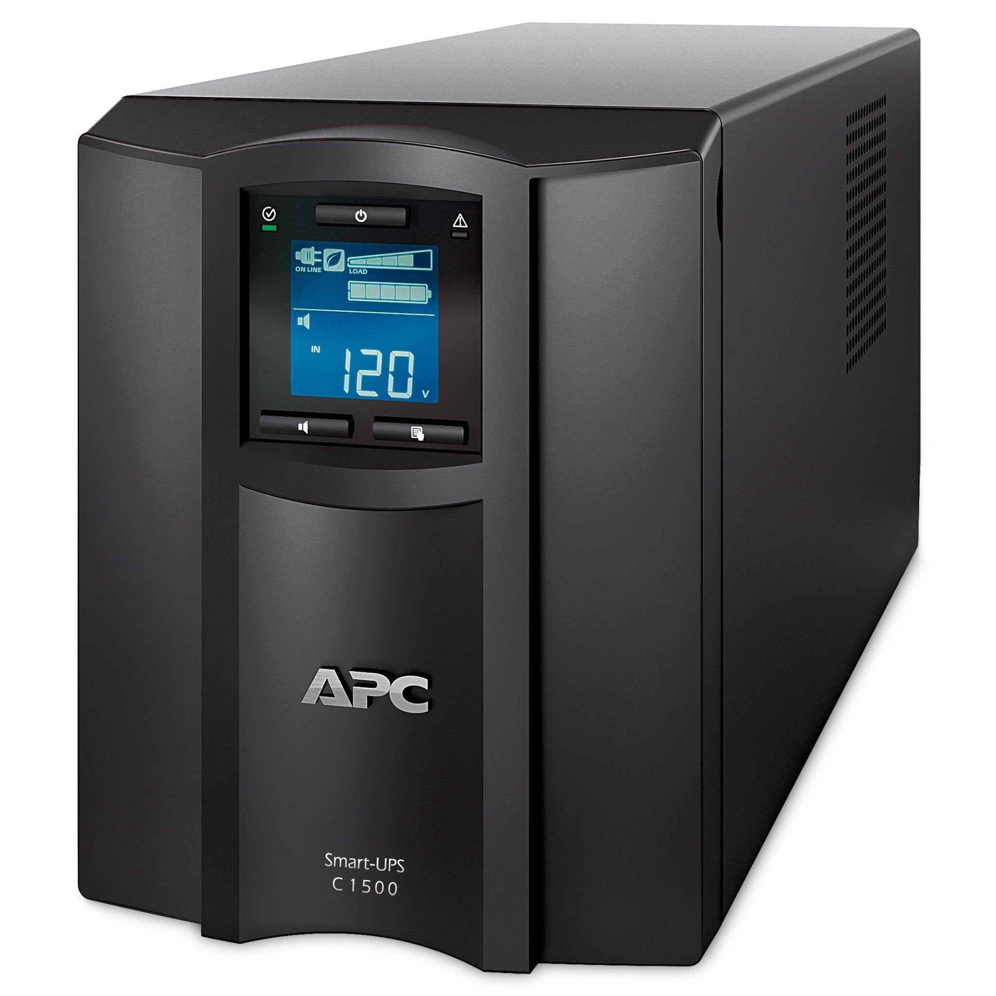 APC 1500VA Smart UPS with SmartConnect, SMC1500C Sinewave UPS Battery Backup, AVR, 120V, Line Interactive Uninterruptible Power Supply