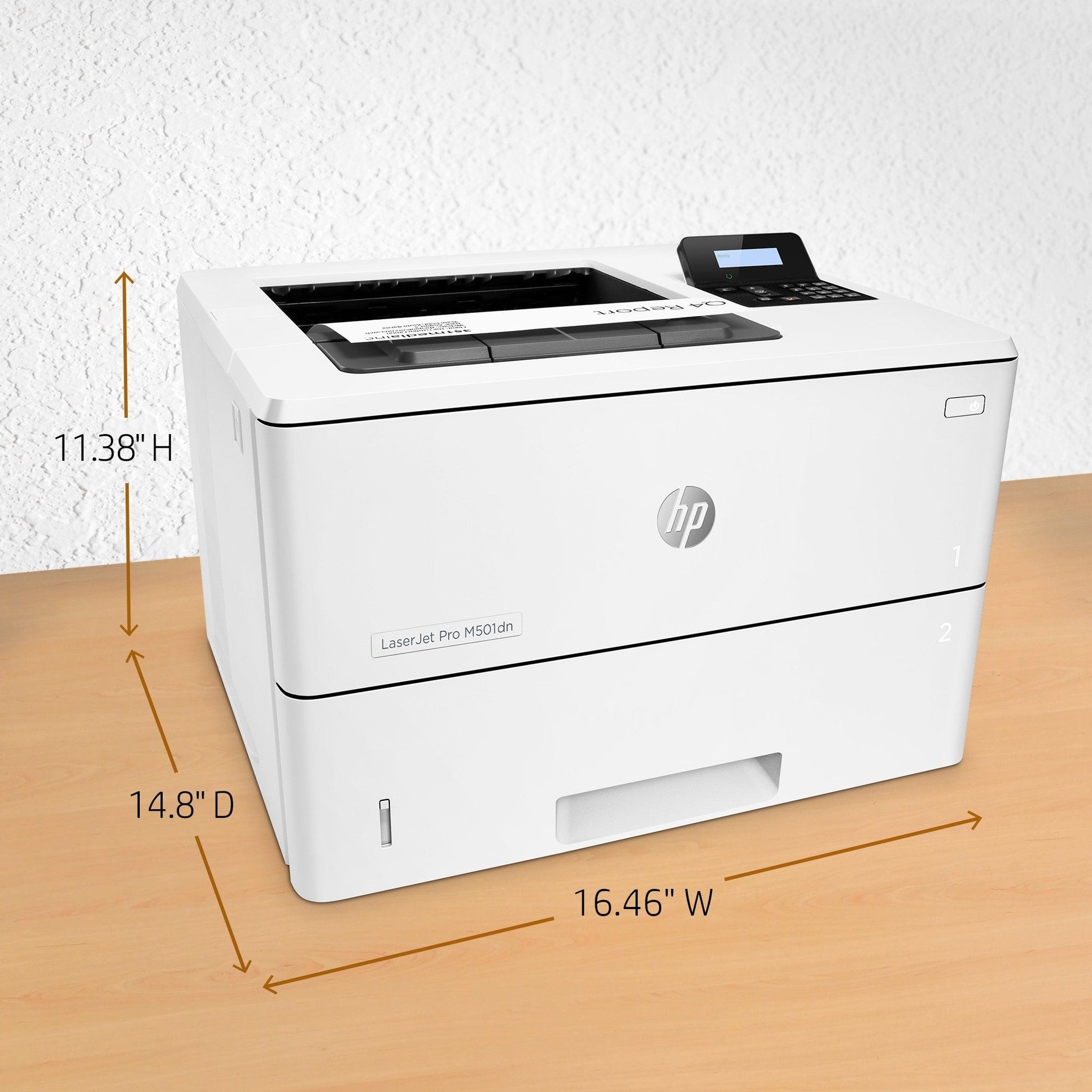 HP LaserJet Pro M501dn Black-and-White Laser Printer HP