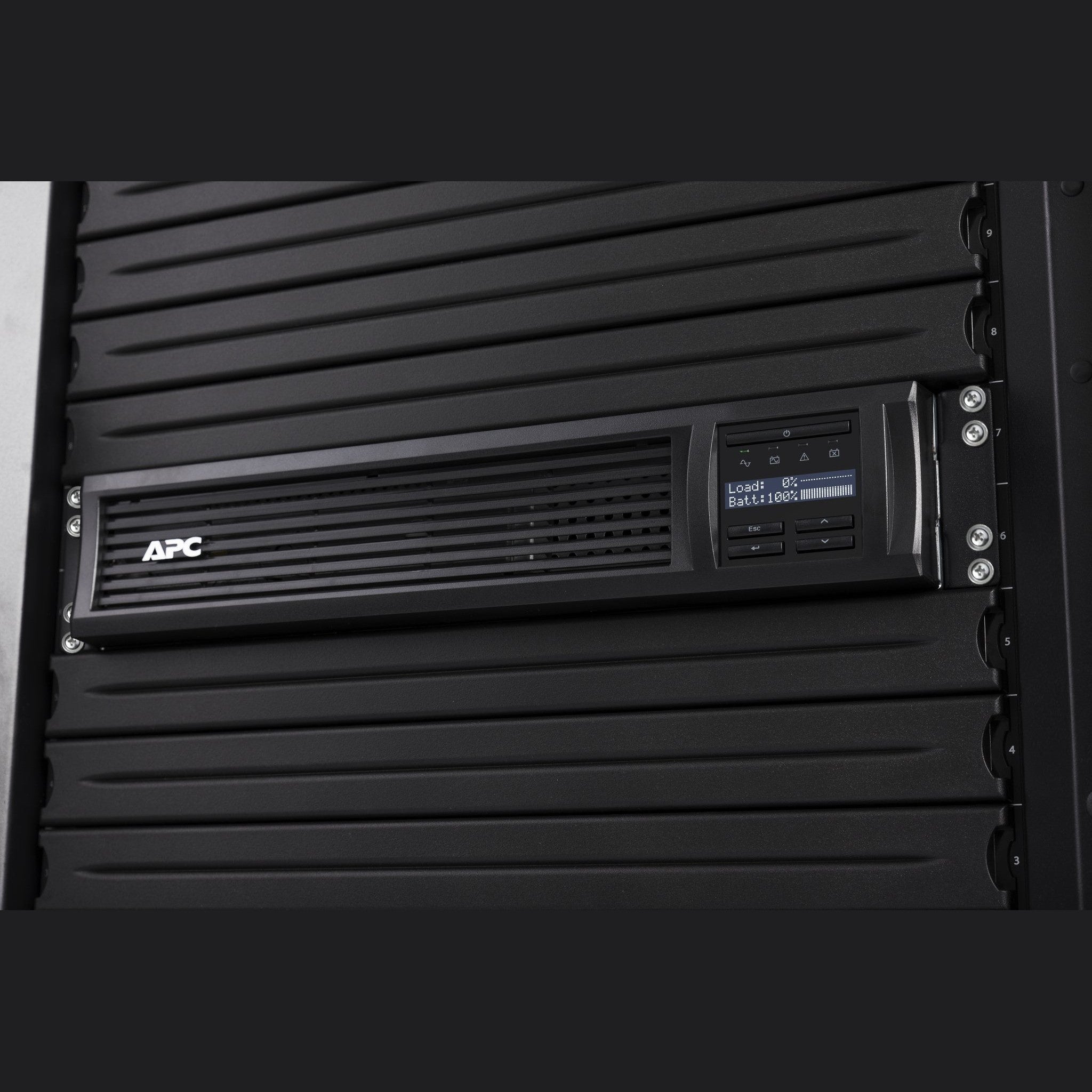 APC 1500VA Smart UPS with SmartConnect, SMT1500RM2UC Rack Mount UPS Battery Backup, Sinewave, AVR, 120V, Line Interactive Uninterruptible Power Supply