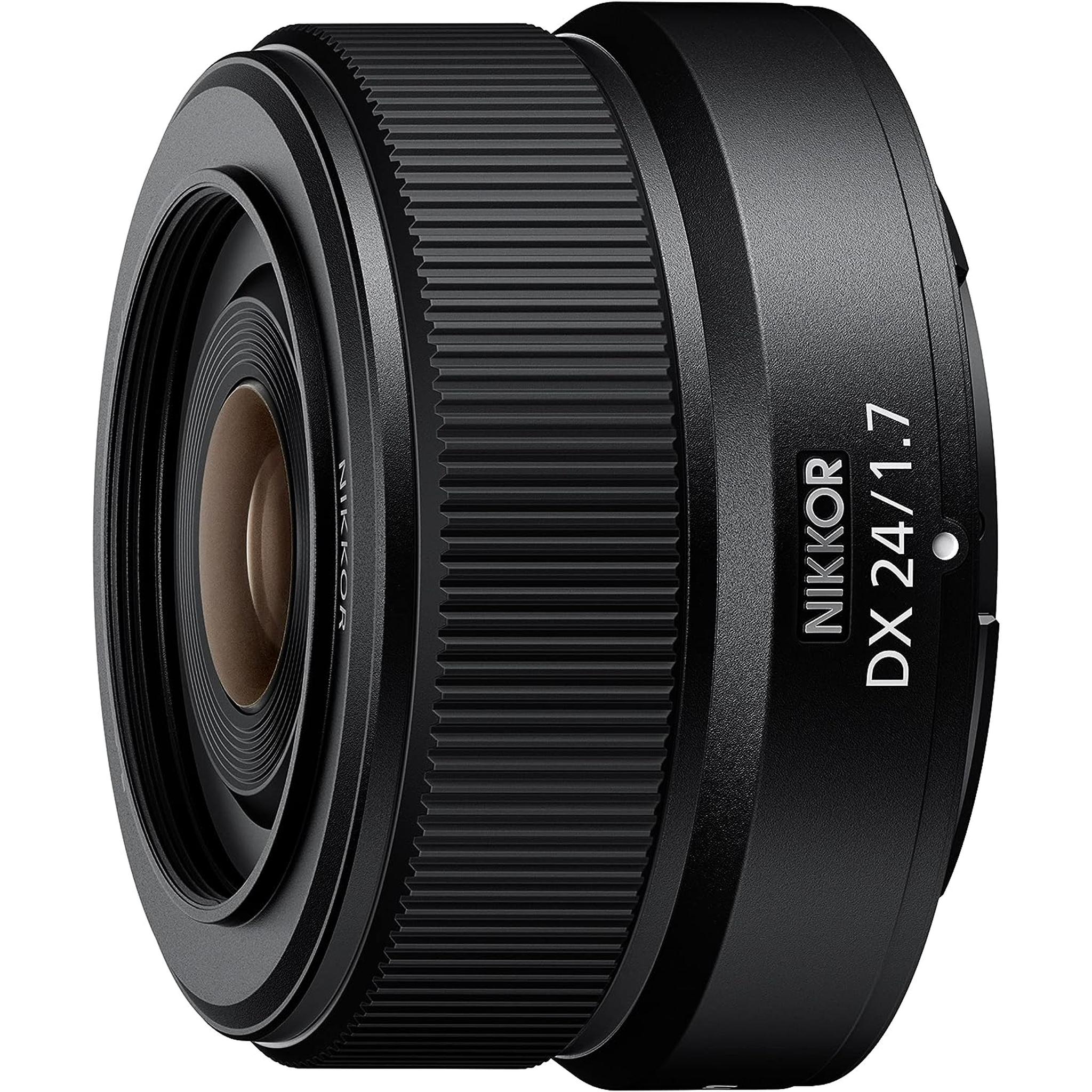 Nikon NIKKOR Z DX 24mm f/1.7 | Extra-large aperture wide-angle prime lens for APS-C size/DX format Z series mirrorless cameras Nikon