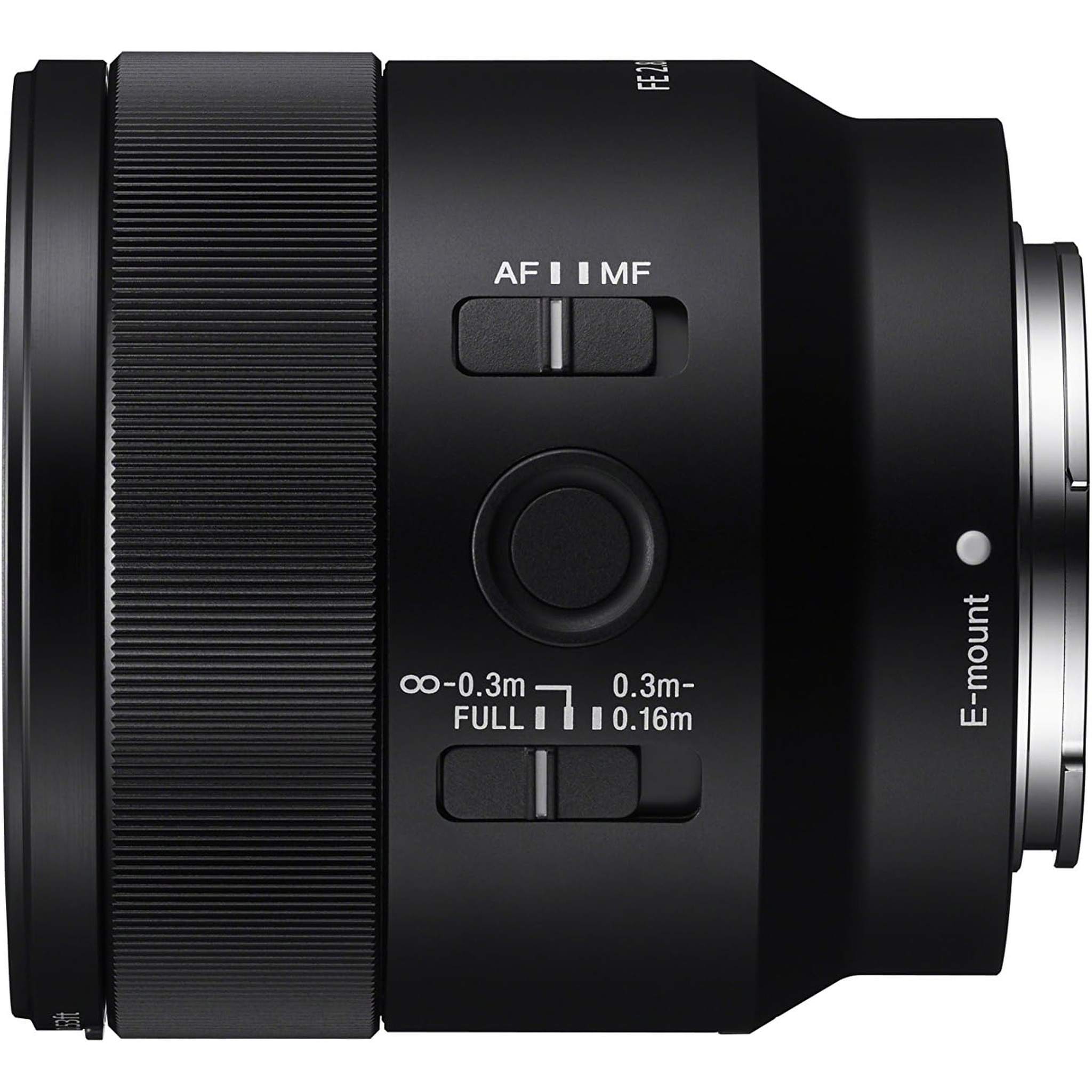 Sony SEL50M28 FE 50mm F2.8 Full Frame E-mount Lens Black Sony