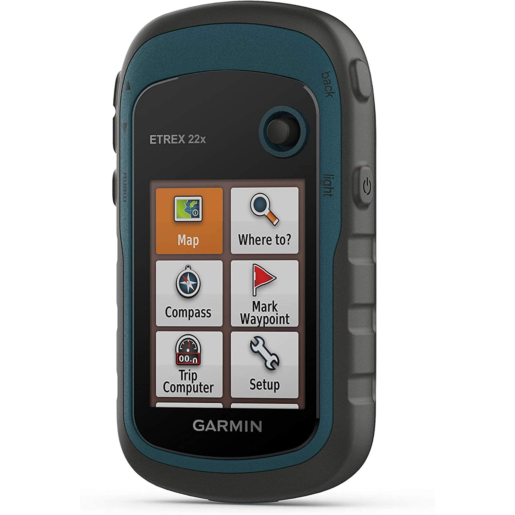 Garmin eTrex 22x, Handheld GPS Navigator with 6Ave Travel Kit 010-02256-00 Garmin