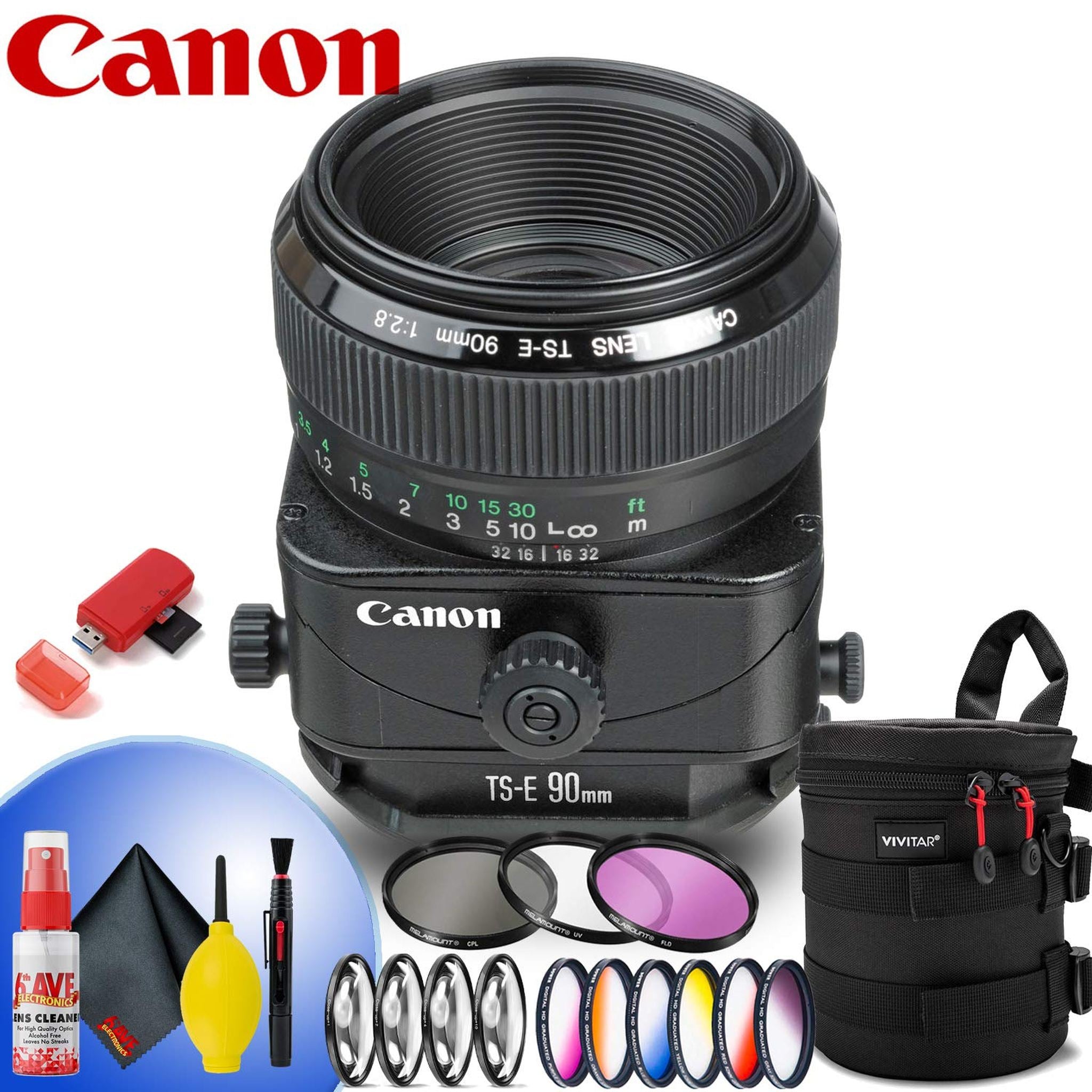 Canon TS-E 90mm f/2.8 Tilt-Shift Lens Intl Model - Prime, Artistic Portraiture Canon