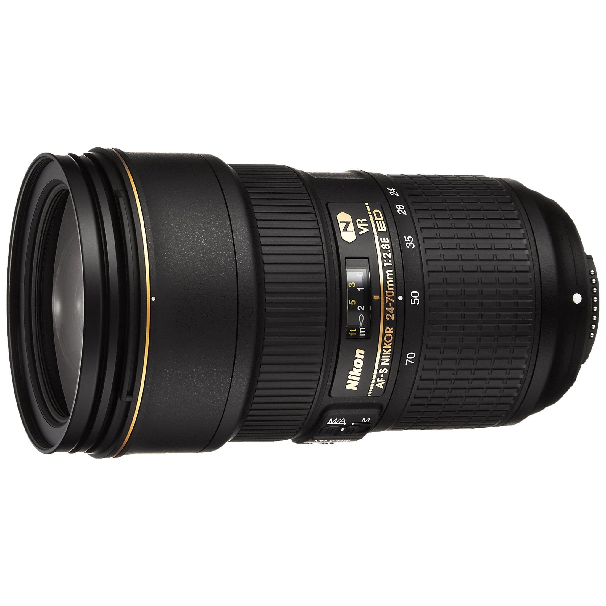 Nikon AF-S FX NIKKOR 24-70mm f/2.8E ED Vibration Reduction Zoom Lens with Auto Focus for Nikon DSLR Cameras-International Model Nikon