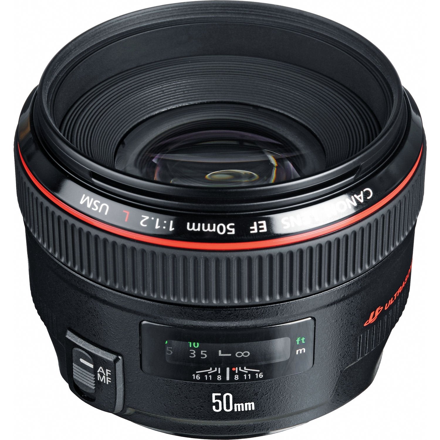 Canon EF 50mm f/1.2L USM Lens International Version Professional Accessory Combo Canon