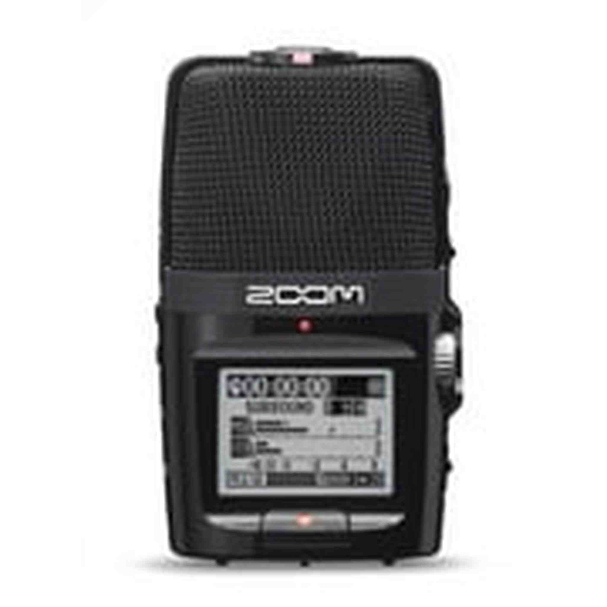 Zoom H2n Stereo/Surround-Sound Portable Recorder, 5 Built-In Microphones, X/Y, Mid-Side, Surround Sound, Ambisonics Mode, Records to SD Card, For Recording Music, Audio for Video, and Interviews Zoom